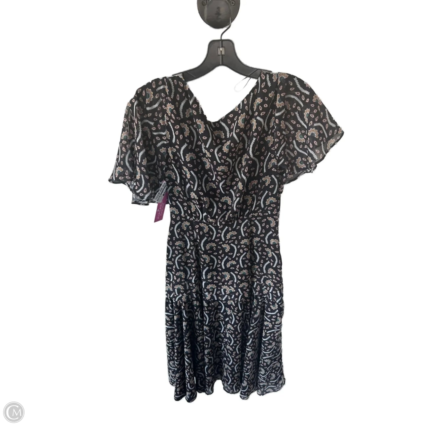 Dress Casual Midi By Stevie May In Black & White, Size: Xs