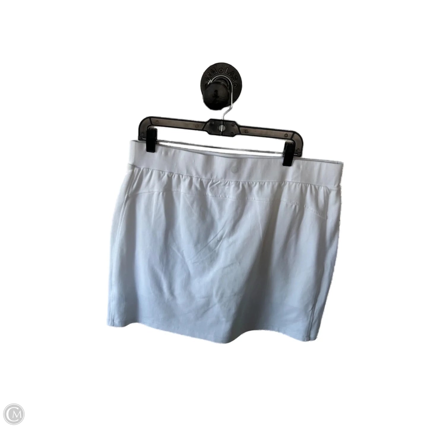 Skort By Talbots In White, Size: 16