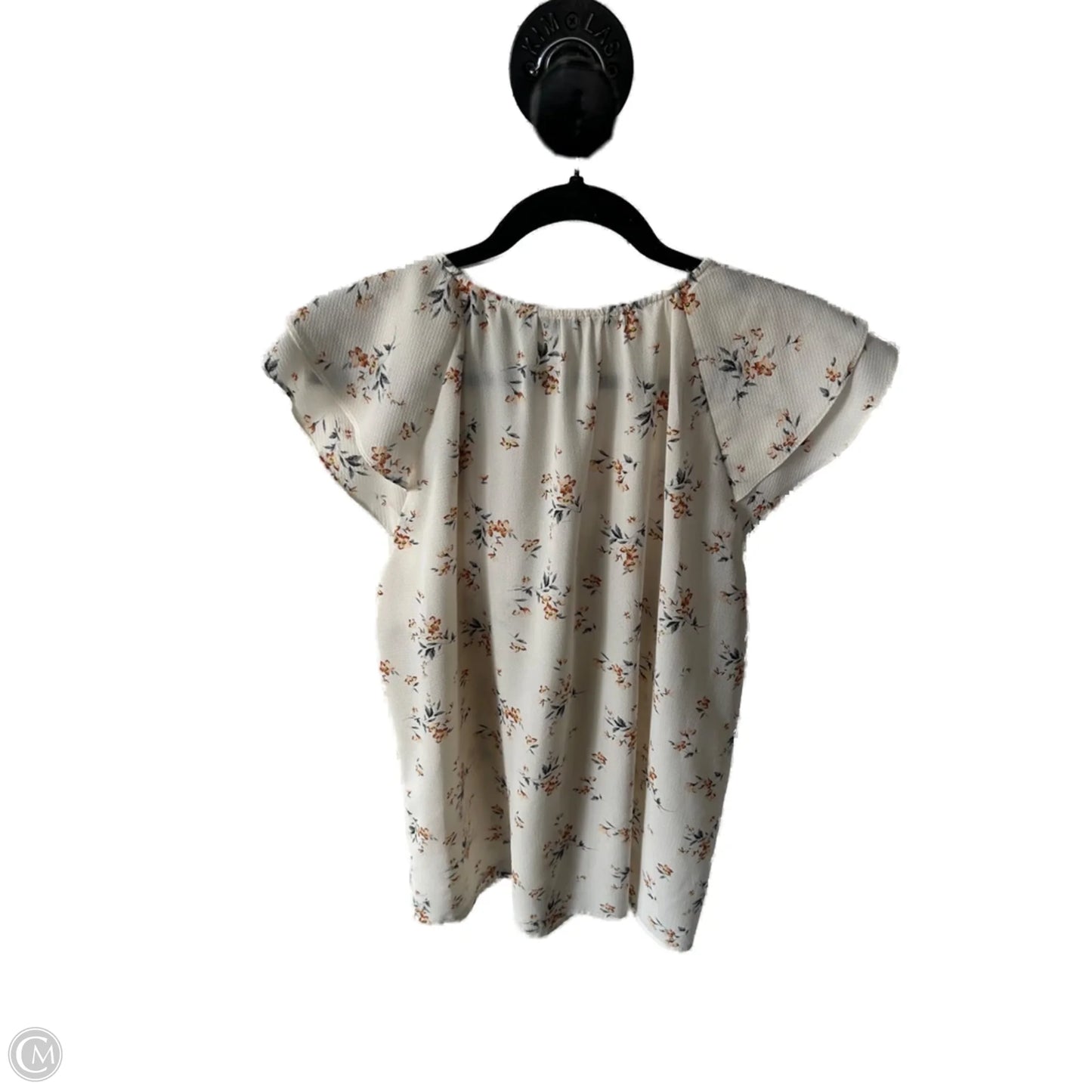 Top Sleeveless By Doe & Rae In Cream, Size: Large