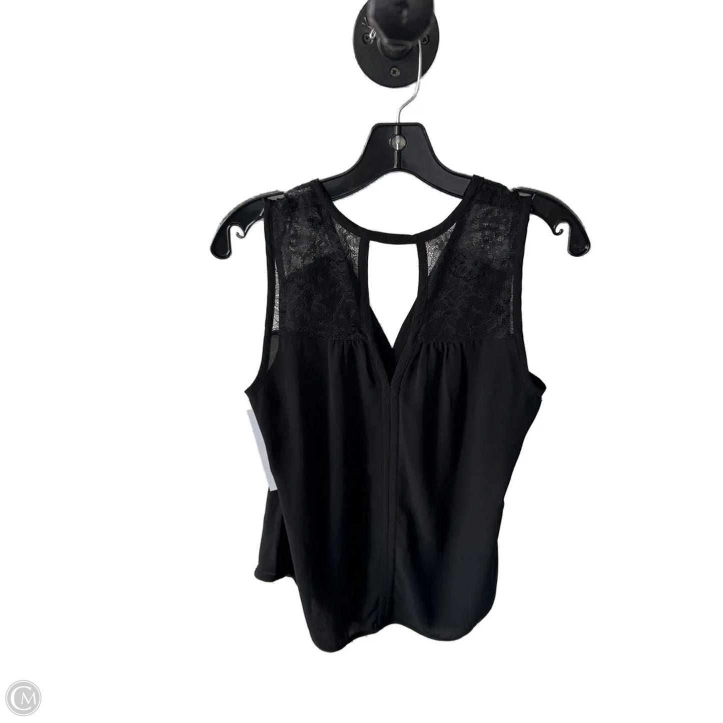 Top Sleeveless By Banana Republic In Black, Size: S