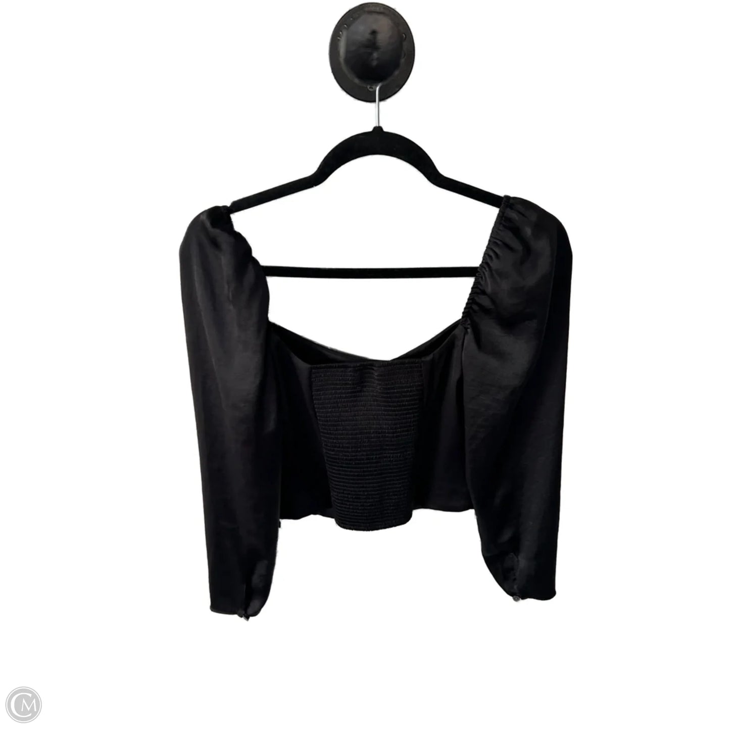 Top Long Sleeve By Wilfred In Black, Size: S