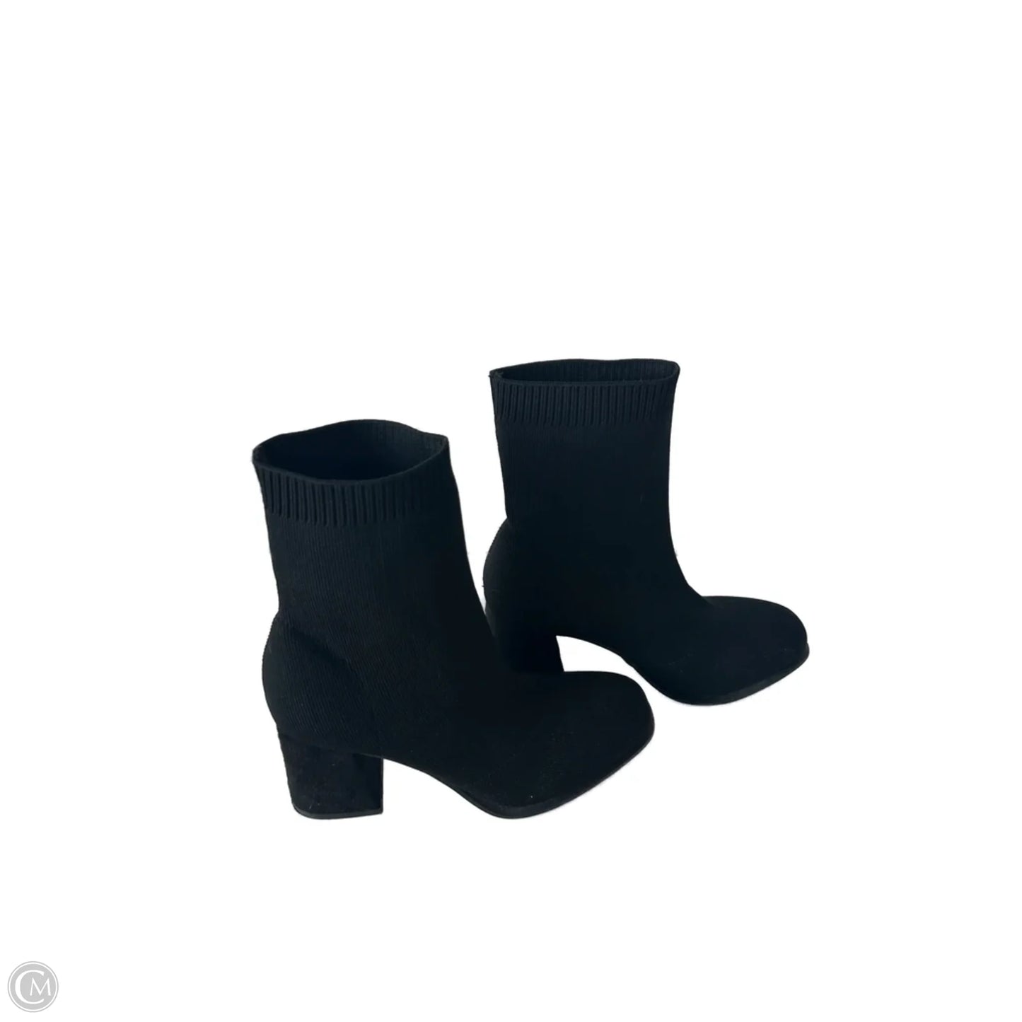 Boots Mid-calf Heels By Mia In Black, Size: 8