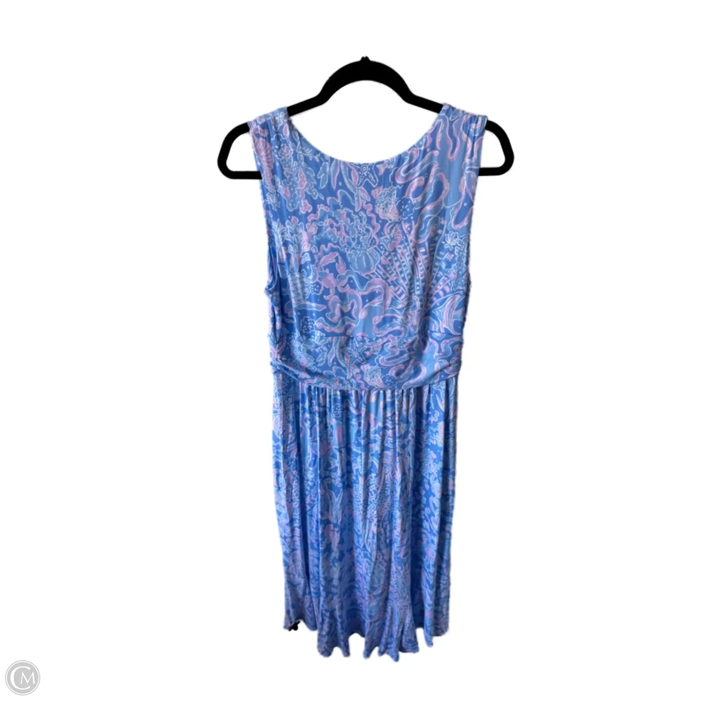 Dress Designer By Lilly Pulitzer In Blue & Pink, Size: L