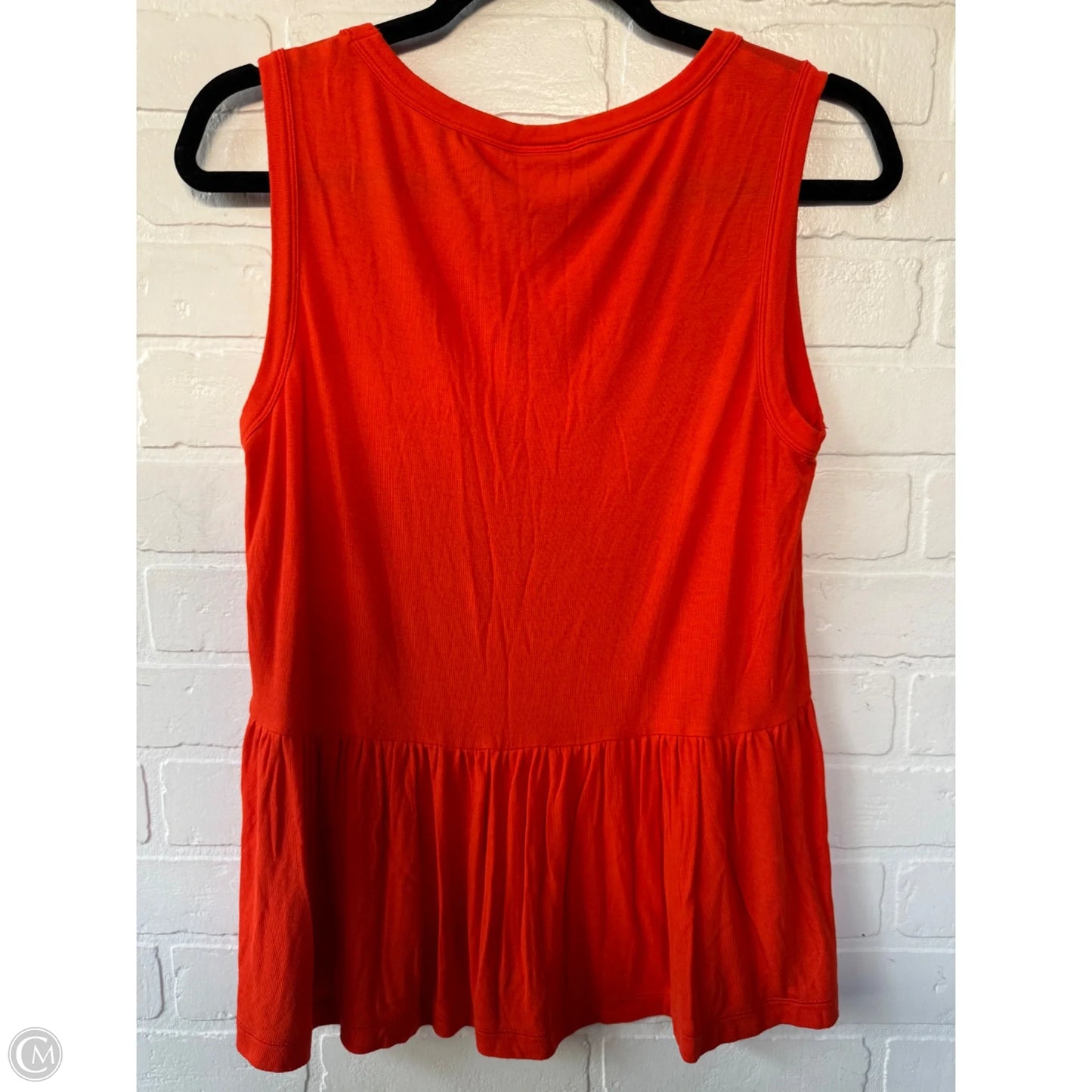 Top Sleeveless By Cabi In Orange, Size: S