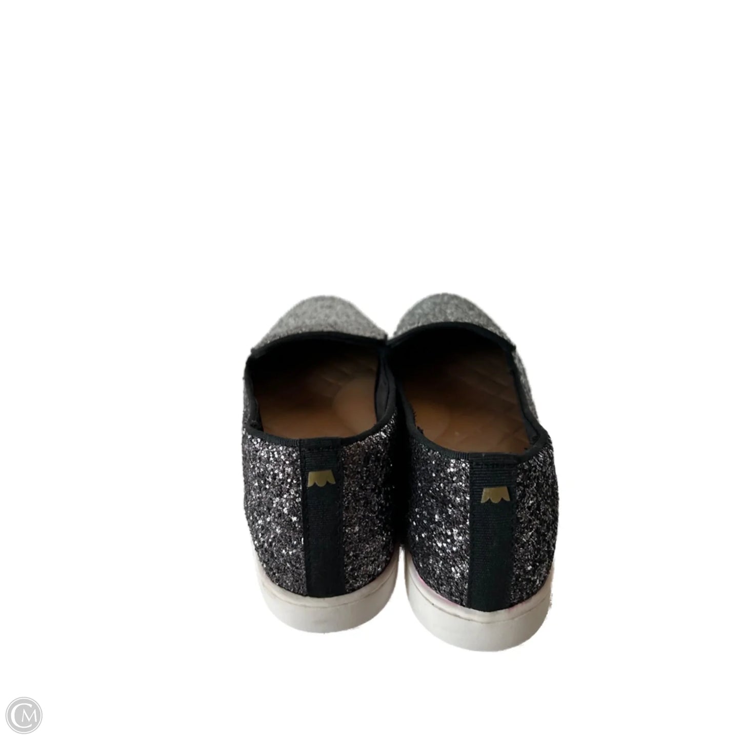 Shoes Sneakers By Birdies In Black & Silver, Size: 7
