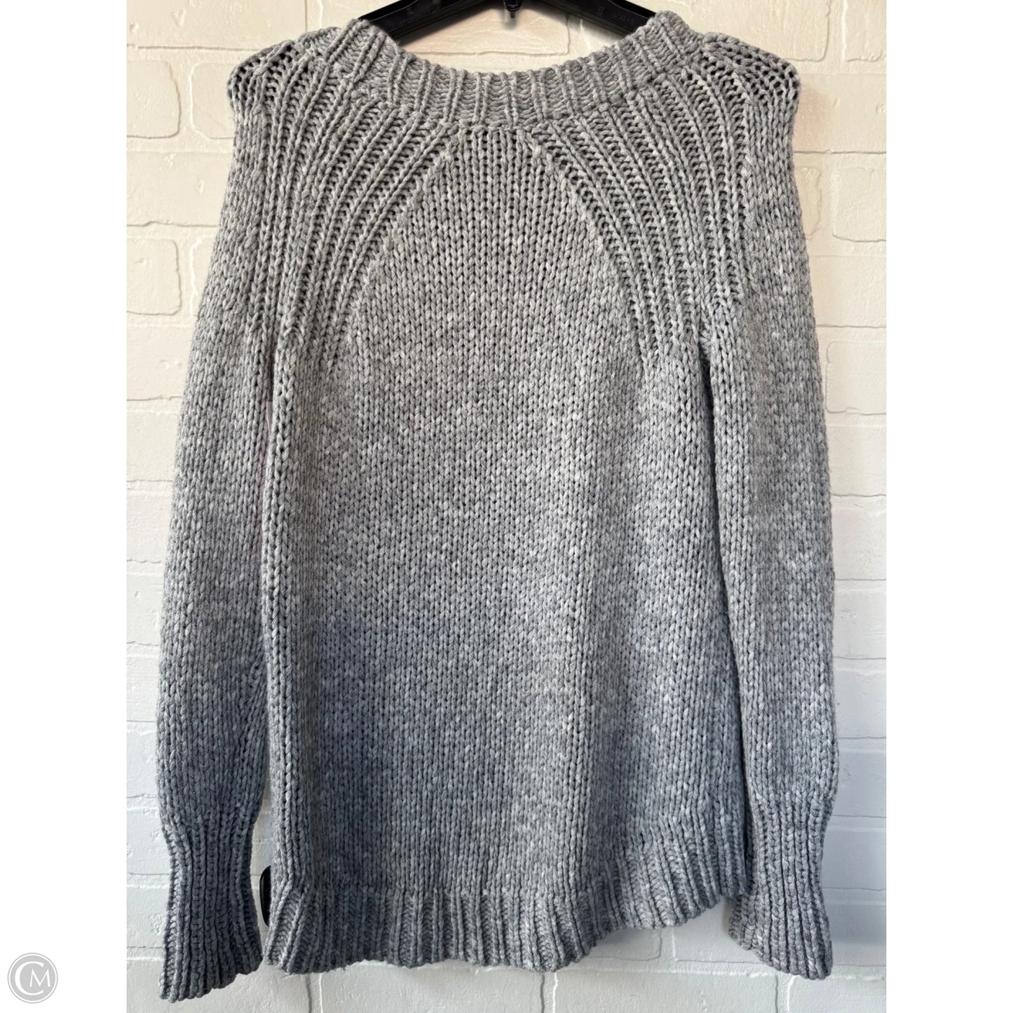 Sweater By Ann Taylor In Grey, Size: S