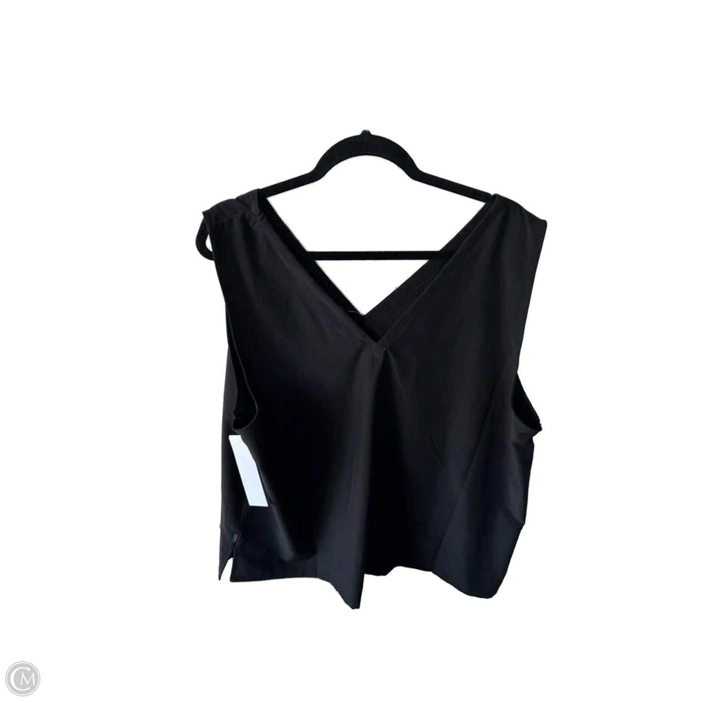 Top Sleeveless By Eddie Bauer In Black, Size: Xxl