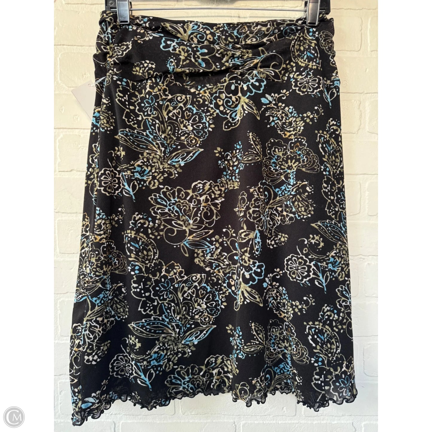 Skirt Midi By Nine West Apparel In Black, Size: 8