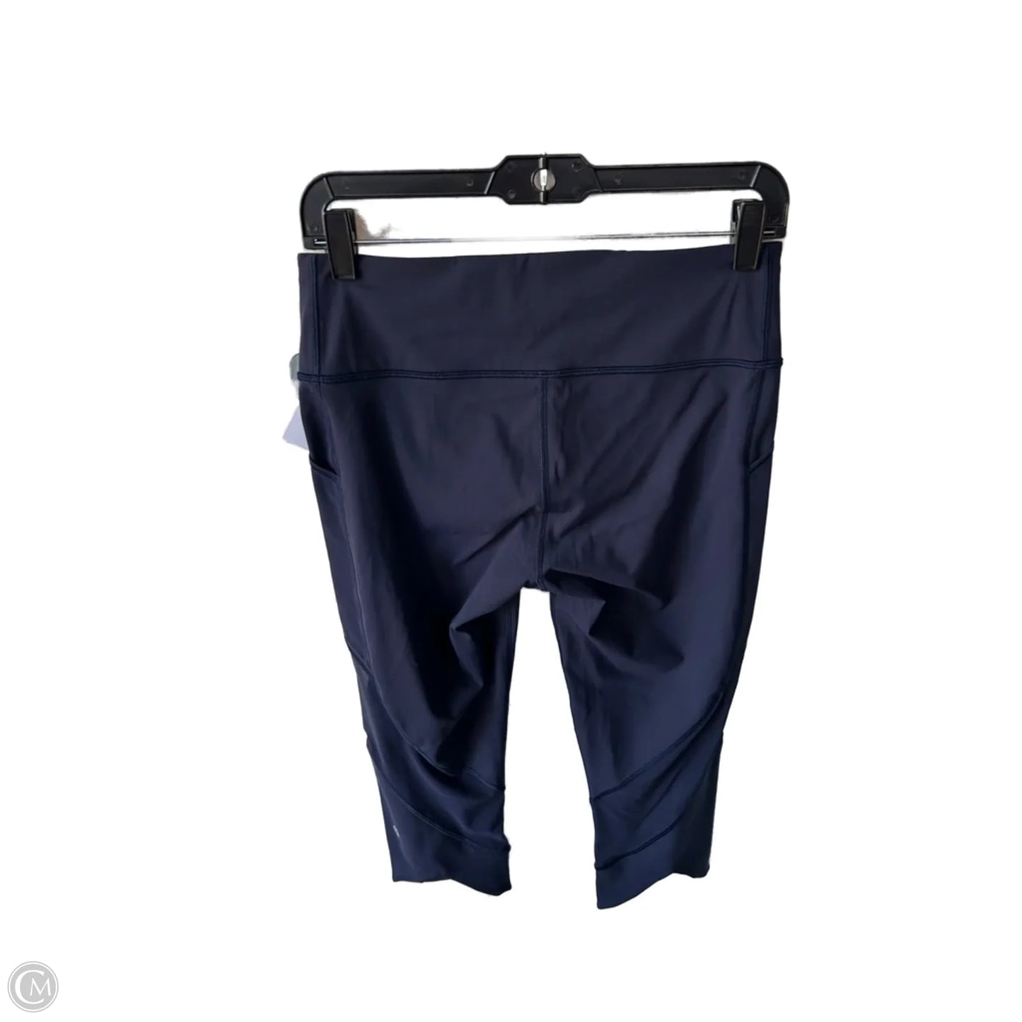 Athletic Capris By Lululemon In Blue, Size: 8