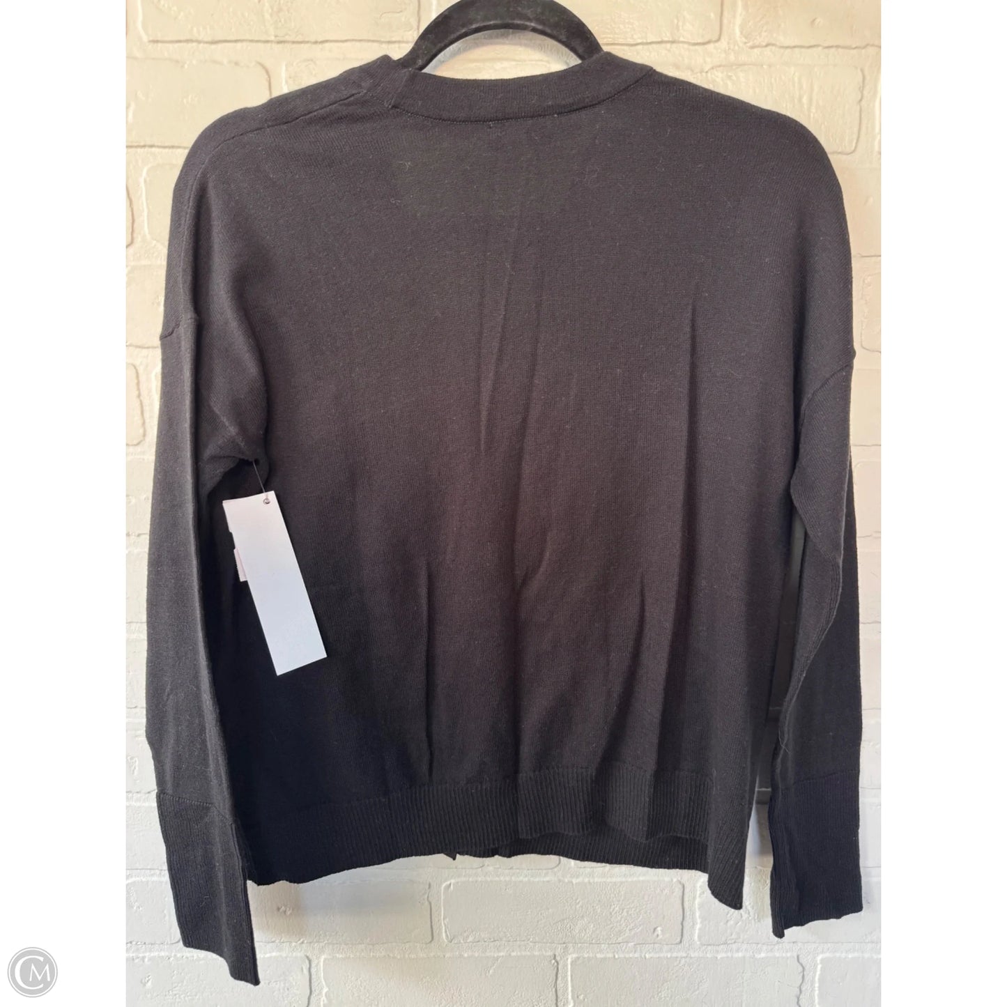 Sweater Cardigan By J. Jill In Black, Size: S