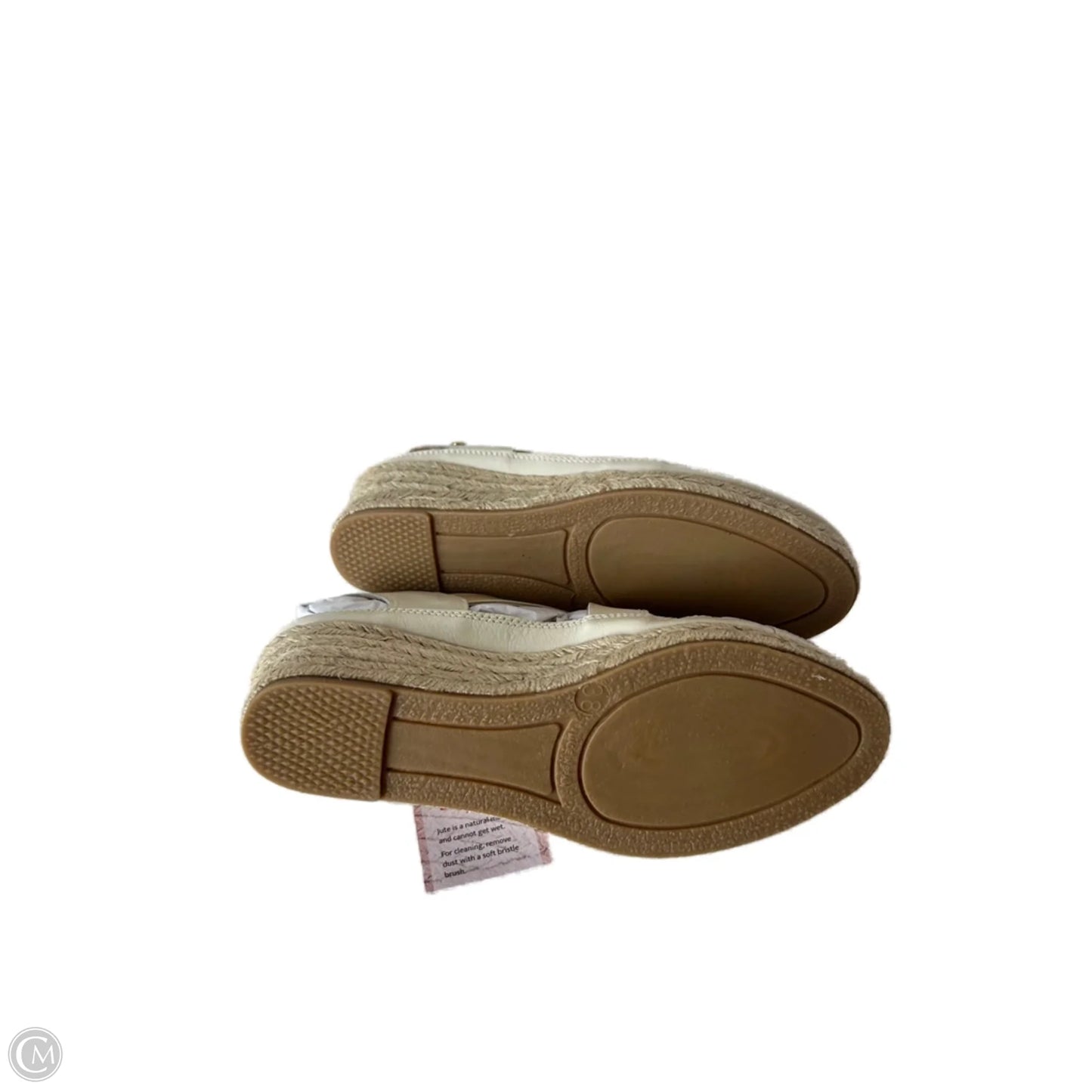 Shoes Heels Wedge By Pikolinos In Cream, Size: 8