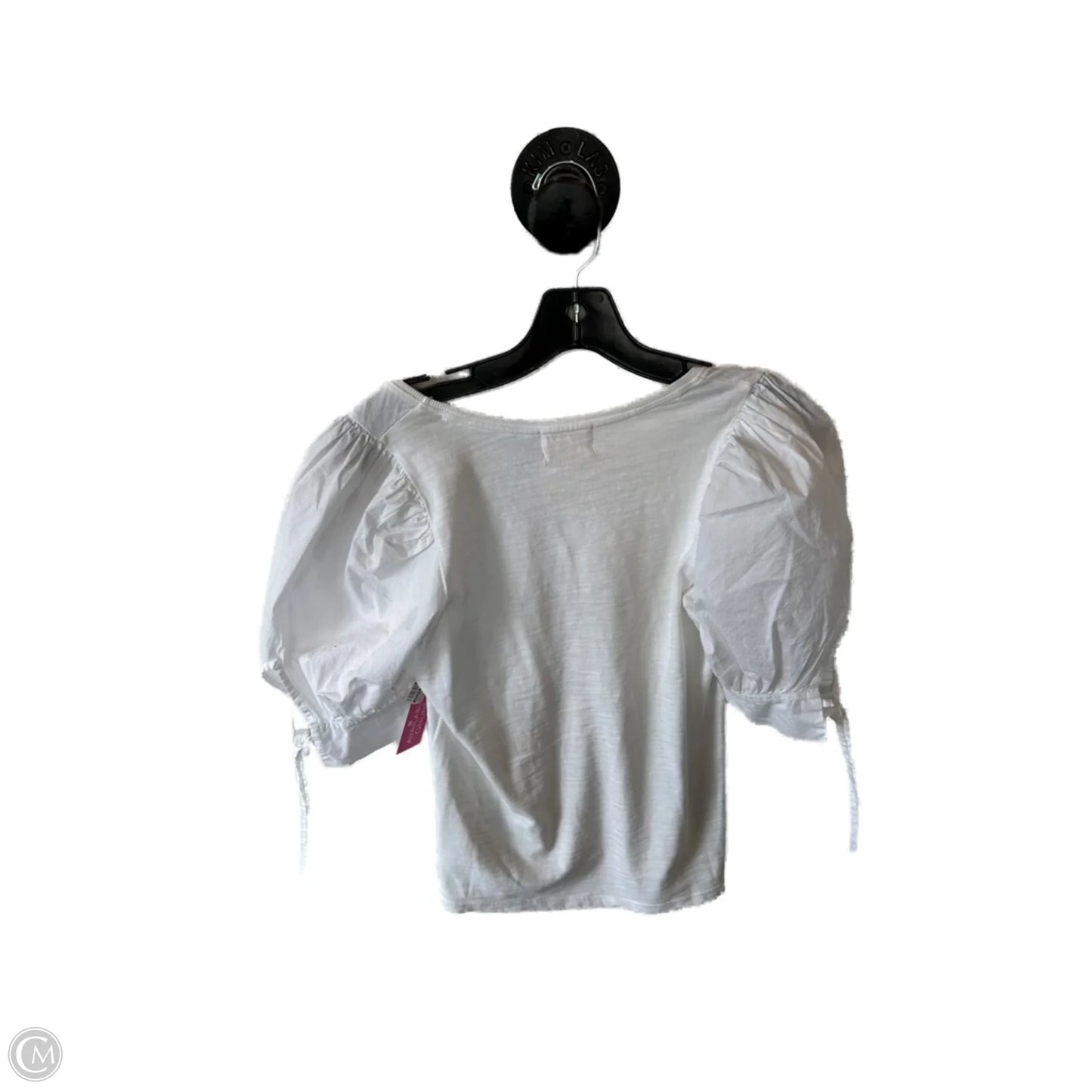 Top Short Sleeve By Nation In White, Size: Xs