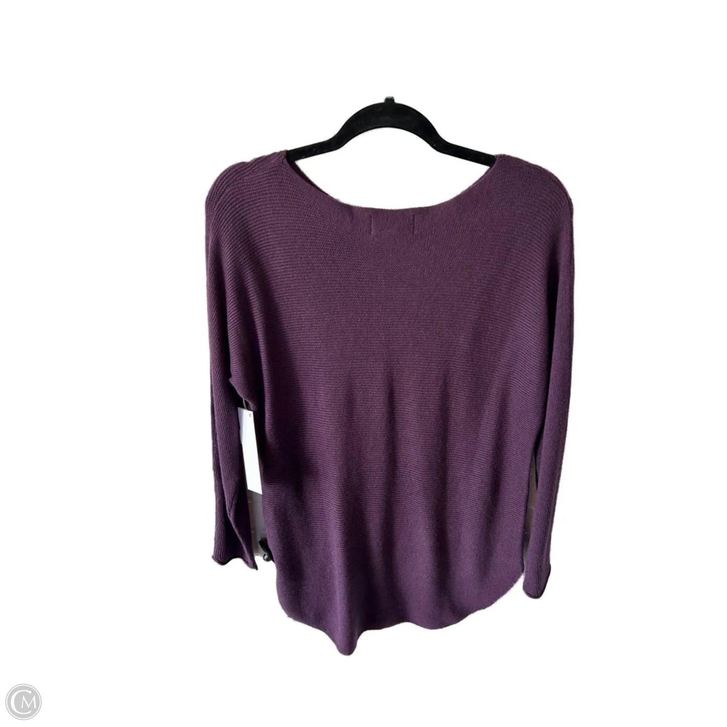 Sweater By Joan Vass In Purple, Size: L