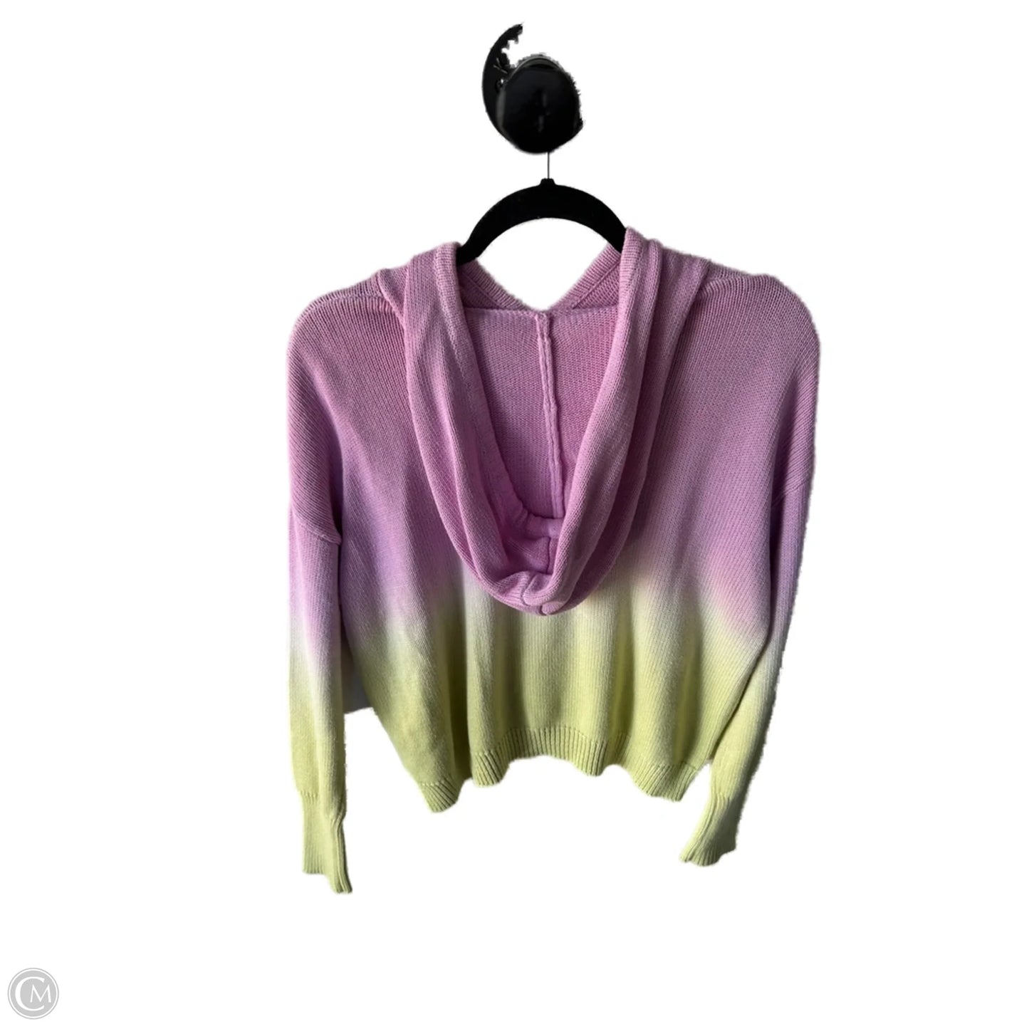 Sweater By Clothes Mentor In Purple & Yellow, Size: Xs