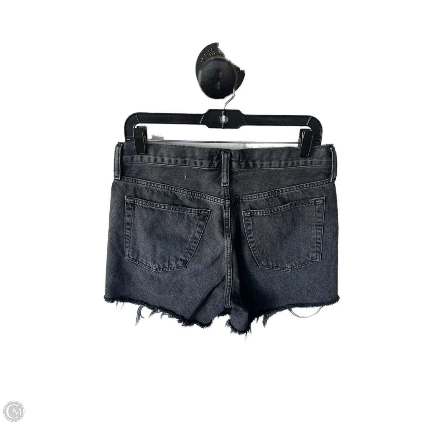 Shorts By Agolde In Black Denim, Size: 4