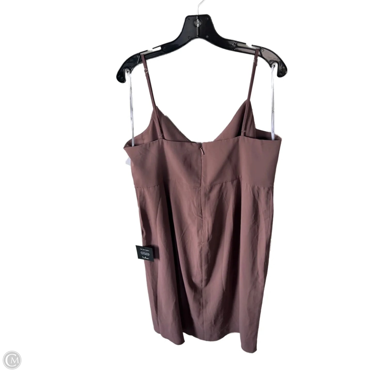 Dress Party Midi By Lulus In Brown, Size: 2x