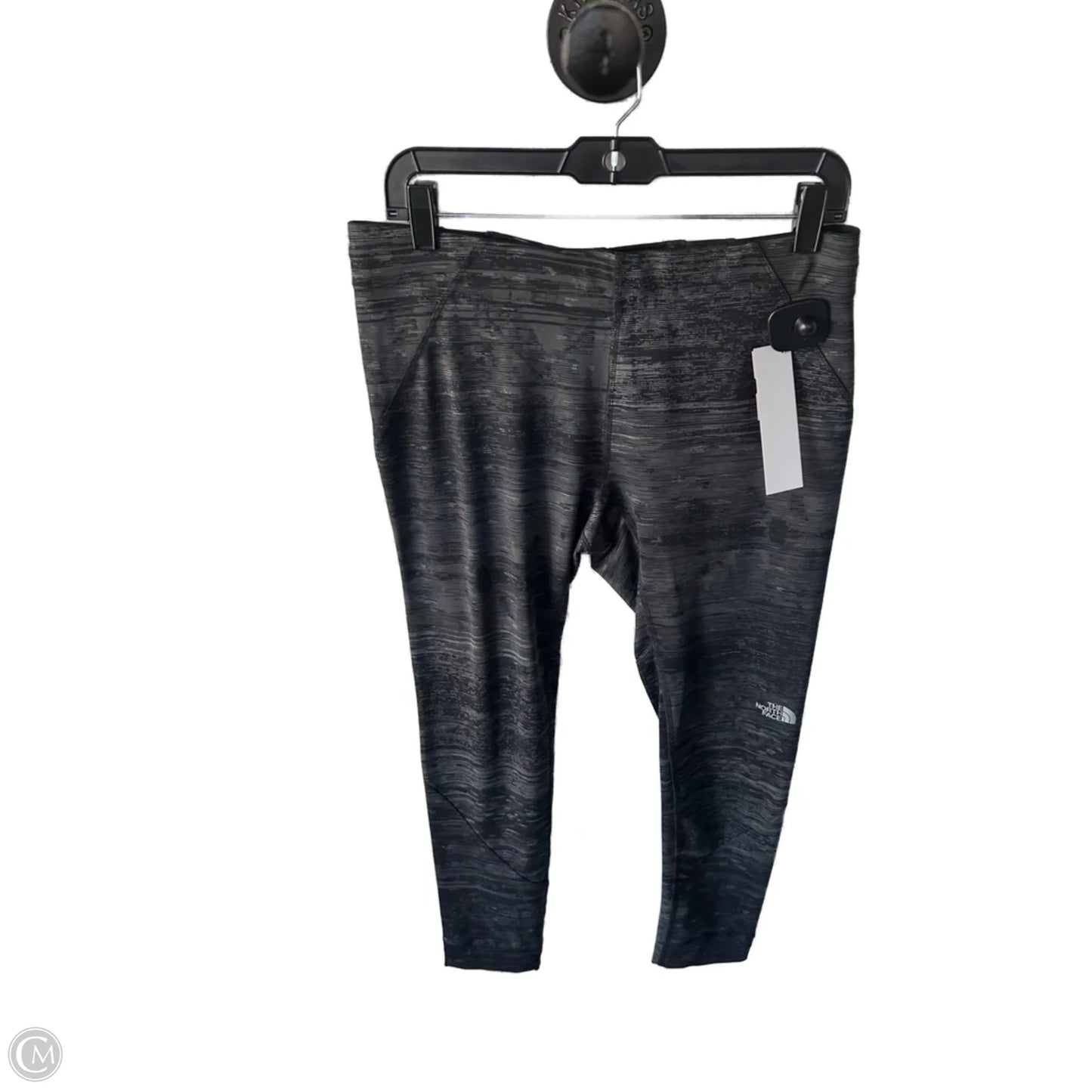 Athletic Leggings By The North Face In Black & Grey, Size: 12