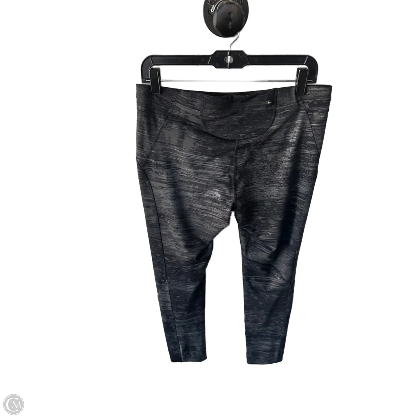 Athletic Leggings By The North Face In Black & Grey, Size: 12