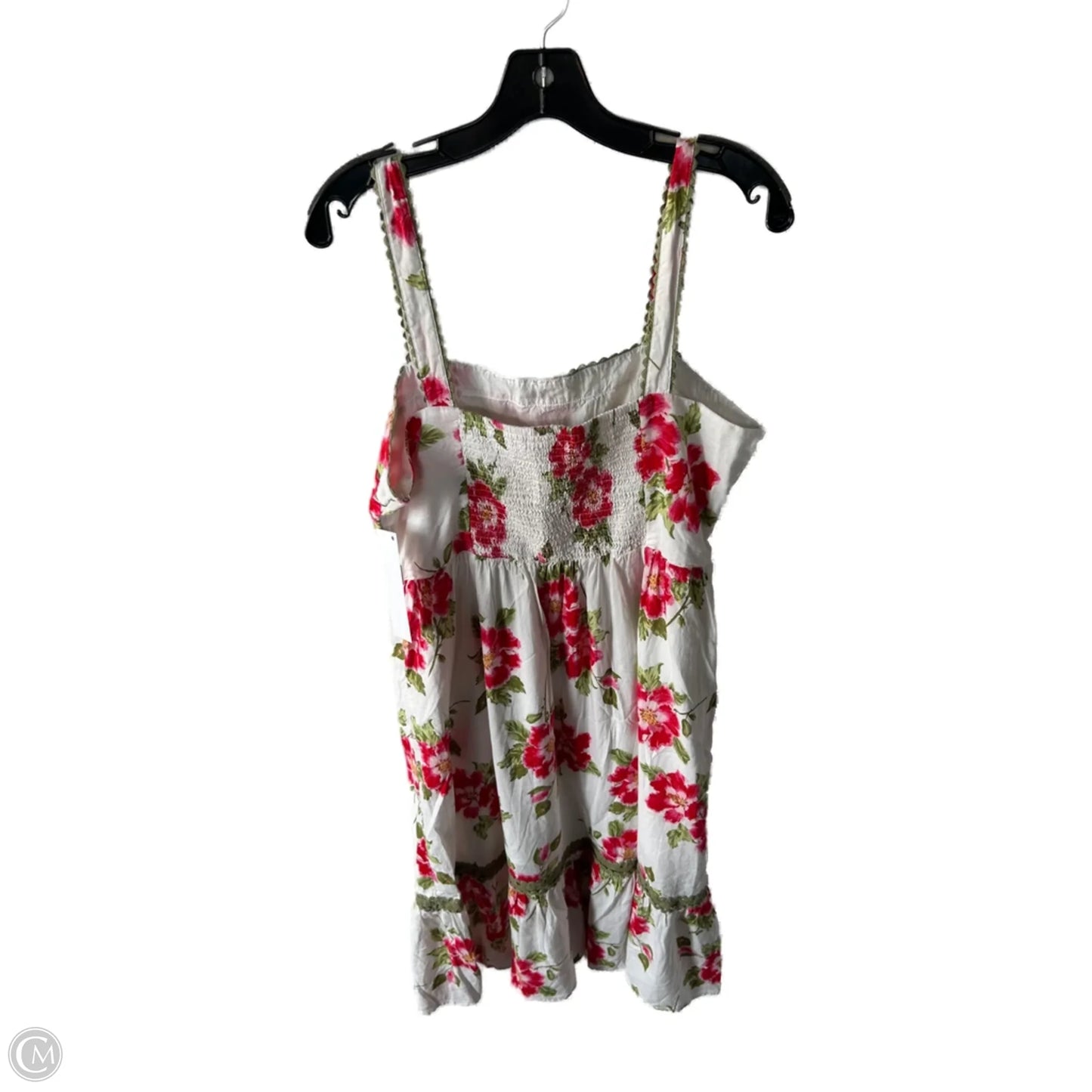 Dress Casual Midi By Lc Lauren Conrad In Red & White, Size: Xl