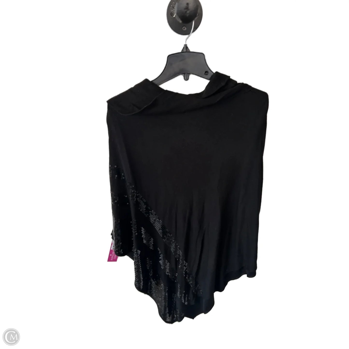 Poncho By Allison Daley In Black, Size: M