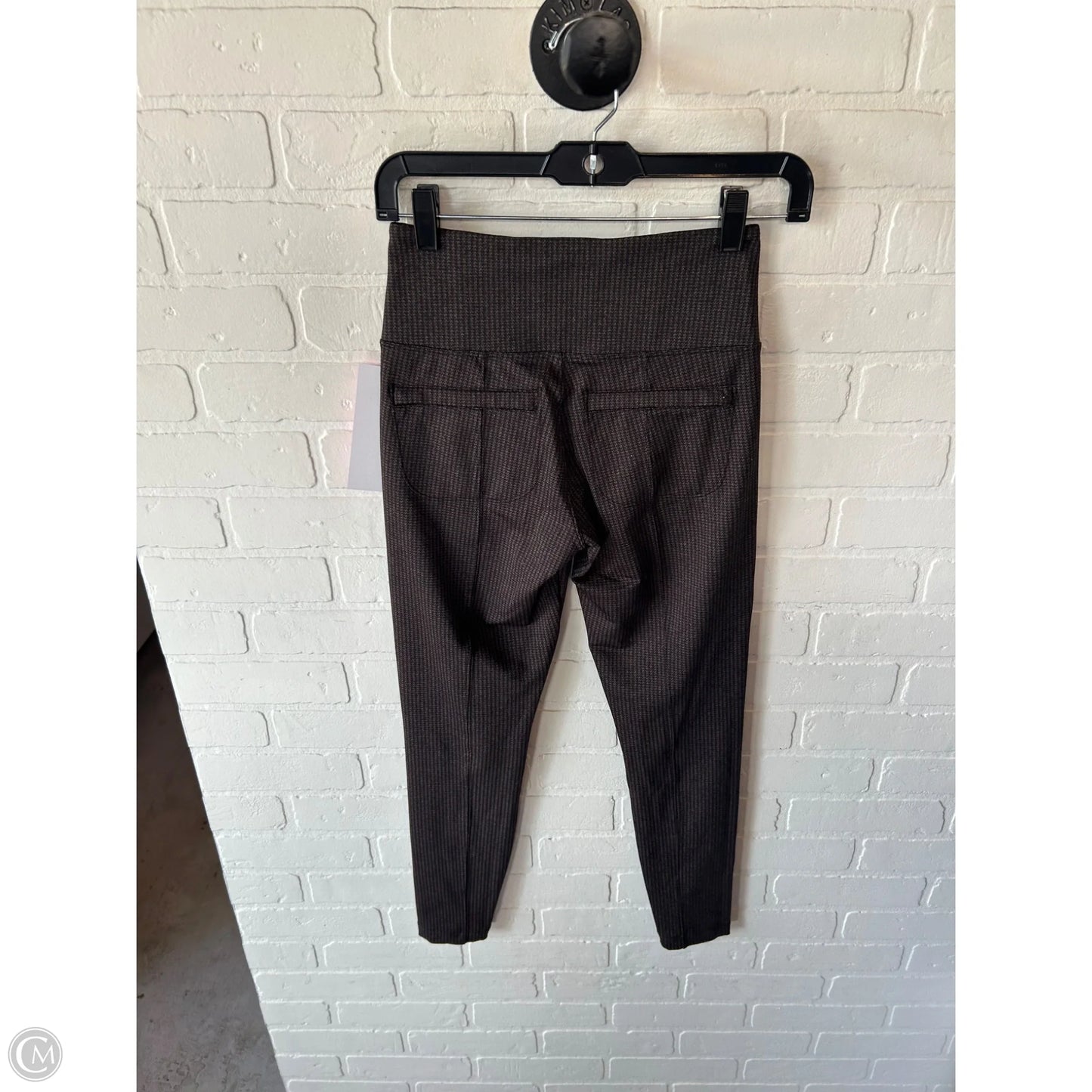 Athletic Leggings By Athleta In Black & Brown, Size: Xs