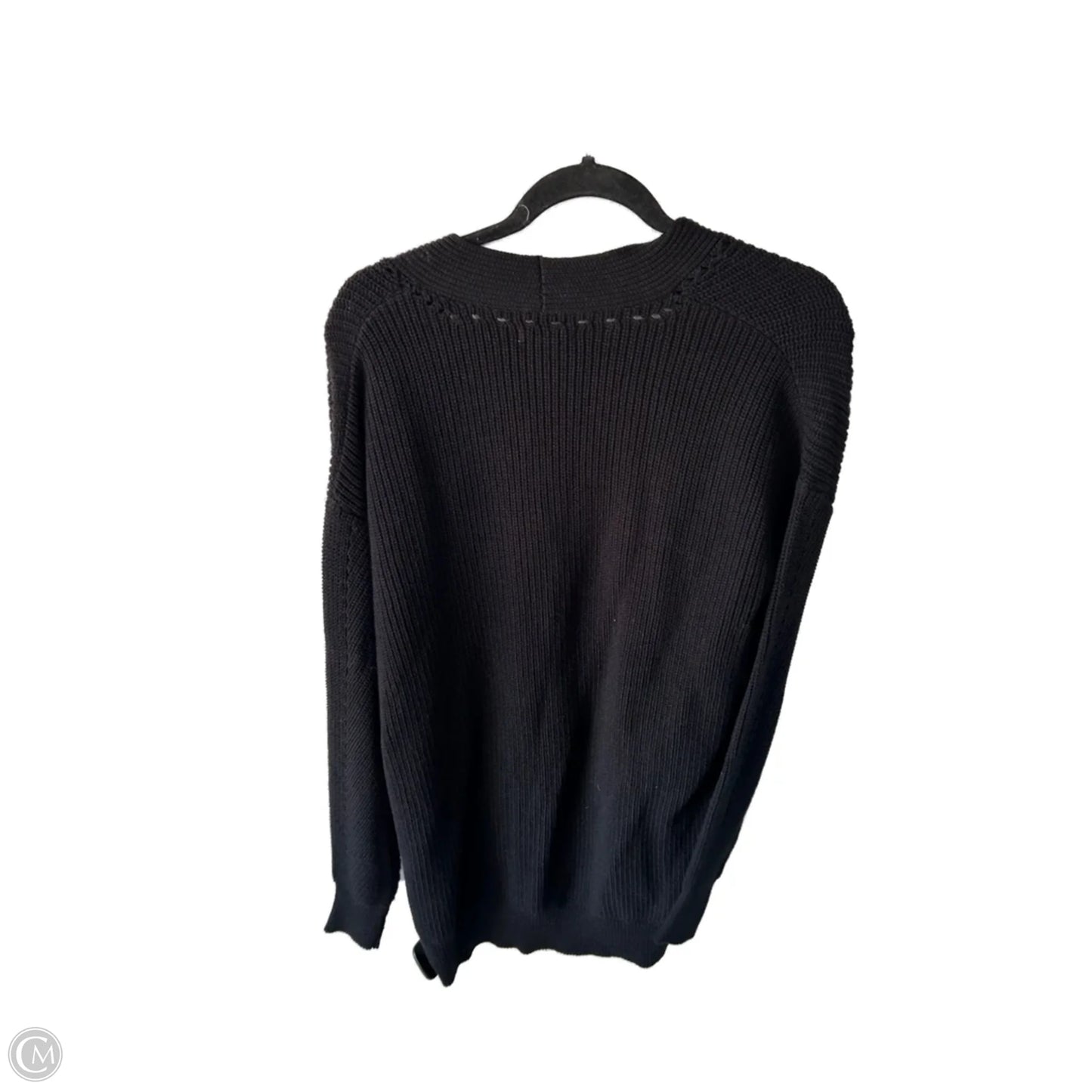 Sweater Cardigan By Bp In Black, Size: S