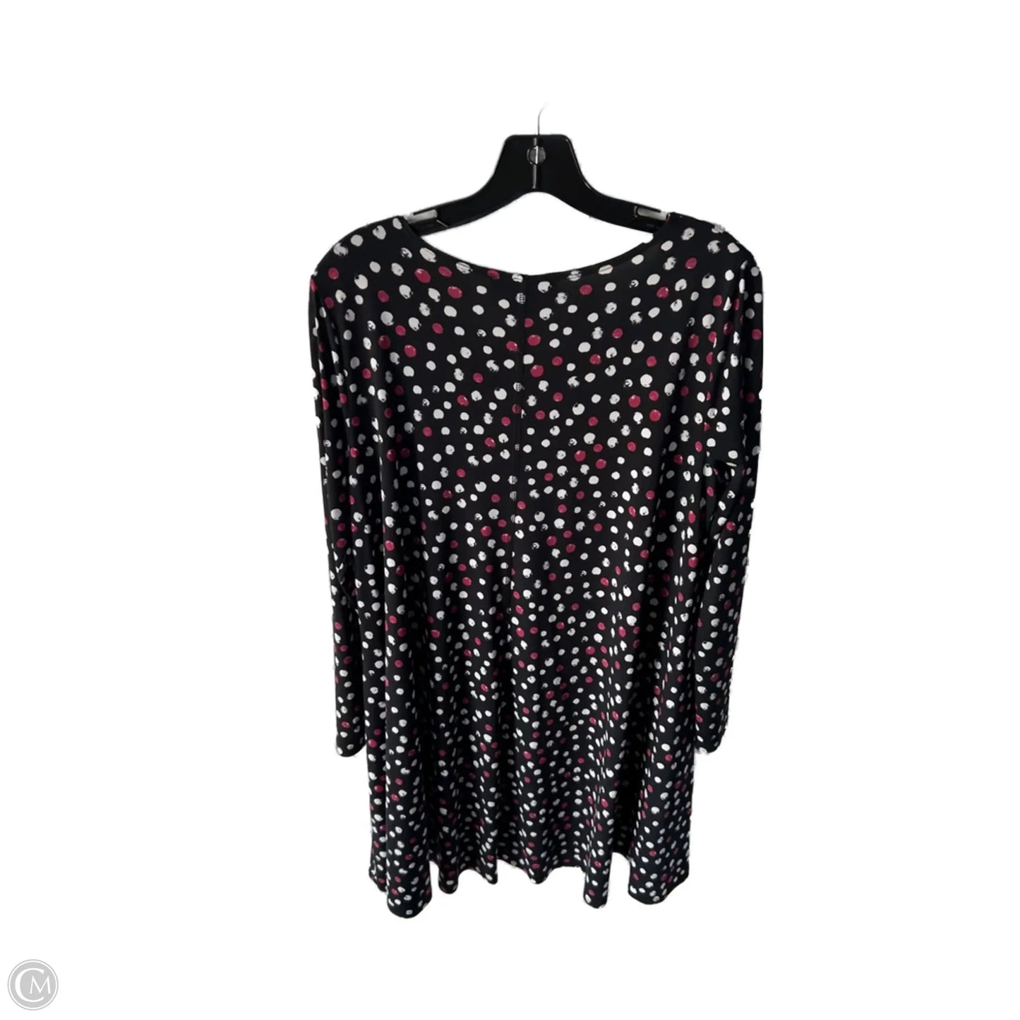 Dress Casual Short By Karen Kane In Black & White, Size: L