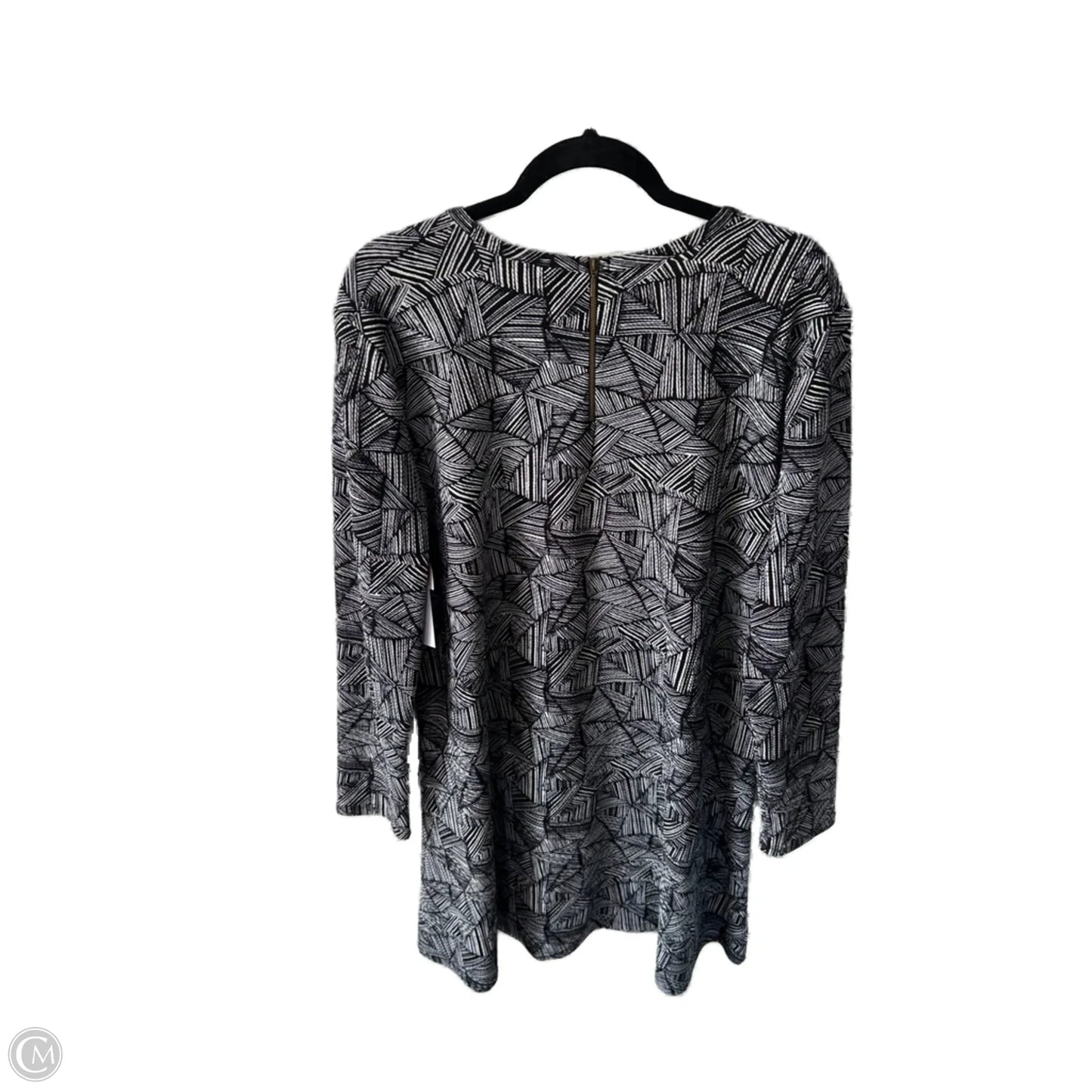 Dress Casual Short By Cupio In Black & White, Size: Xl