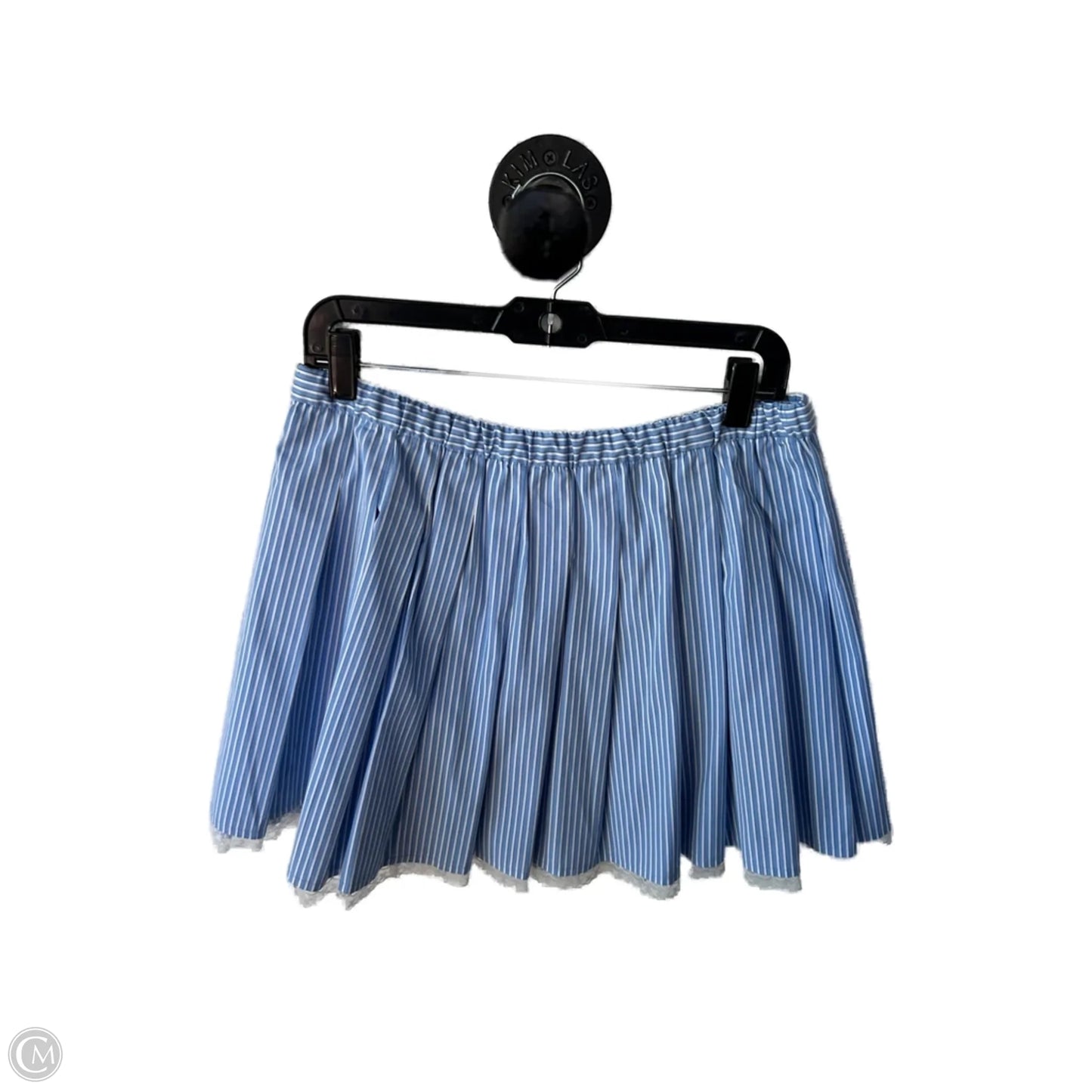 Skirt Mini & Short By J. Crew In Blue & White, Size: 8