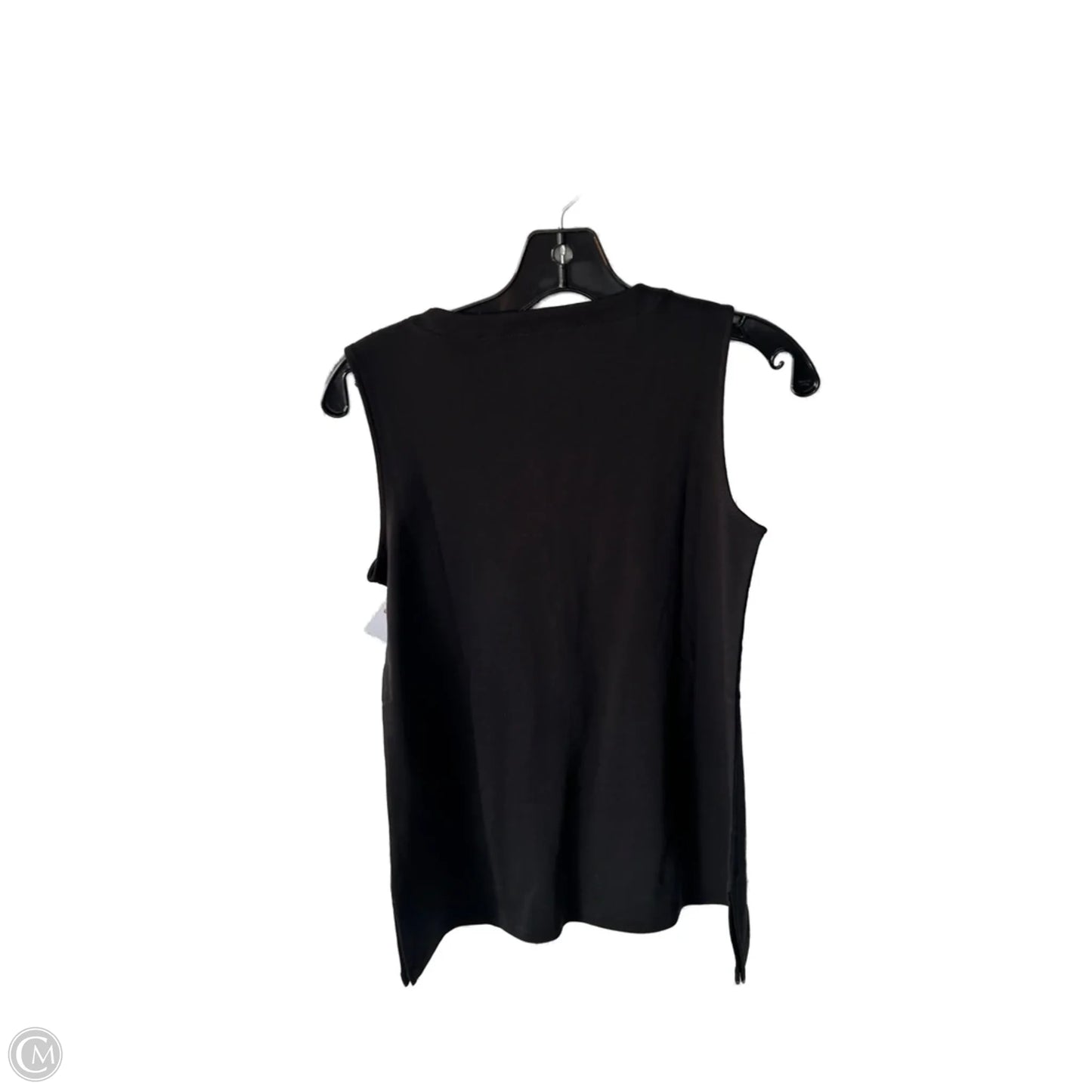 Top Sleeveless Basic By Chicos In Black, Size: S