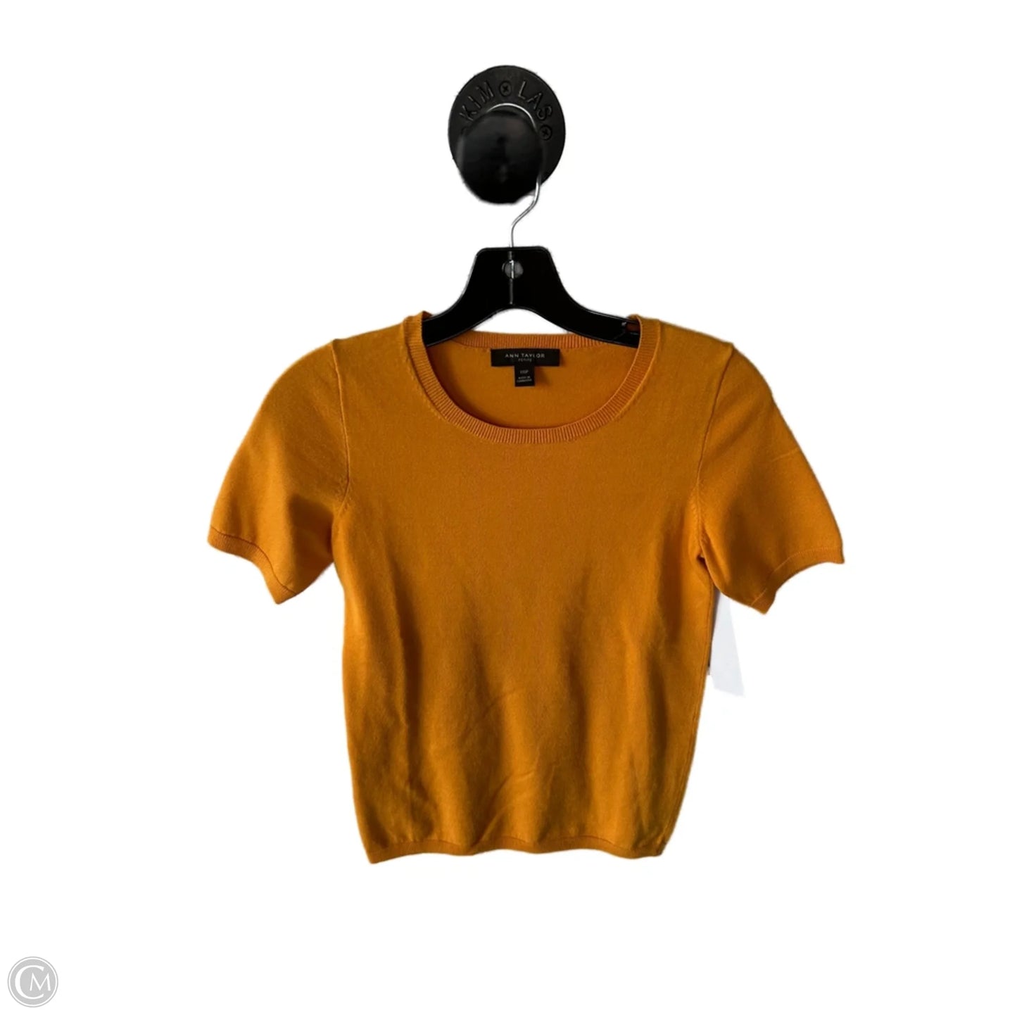 Sweater By Ann Taylor In Orange, Size: Xxsp