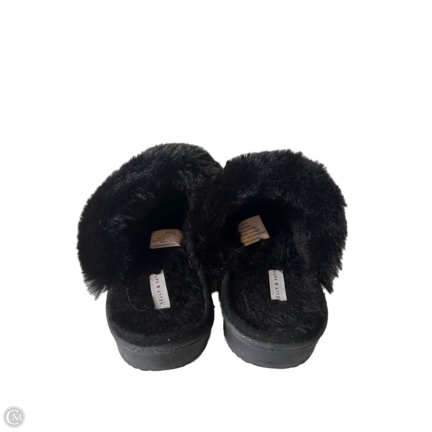 Slippers By Kelly And Katie In Black & White, Size: 9