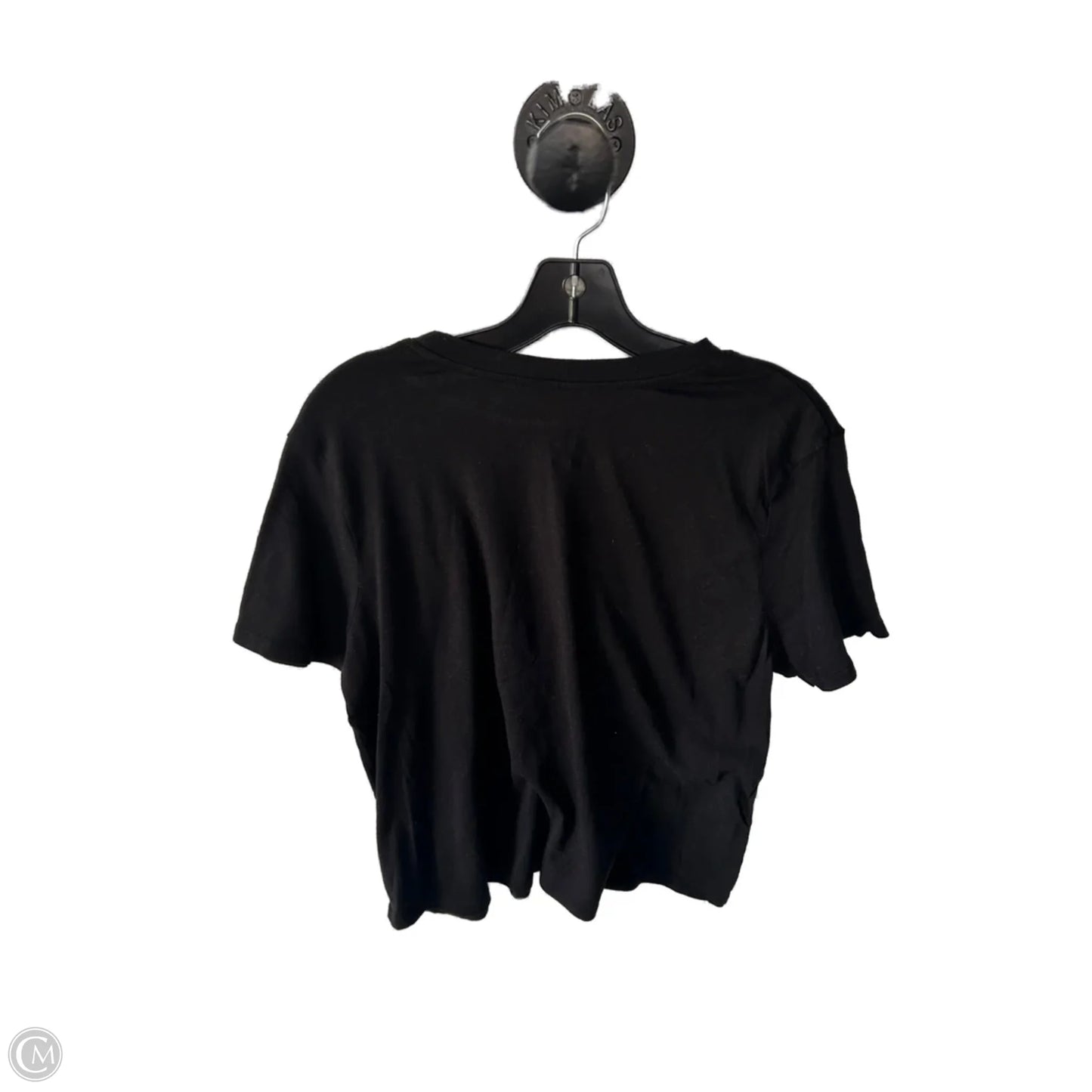 Top Short Sleeve Basic By Members Mark In Black, Size: M