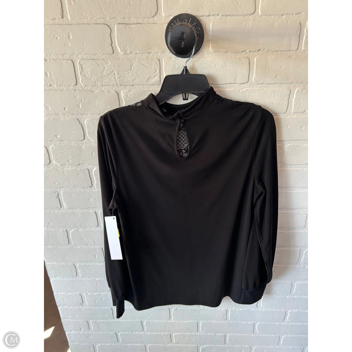 Top Long Sleeve By Express In Black, Size: M