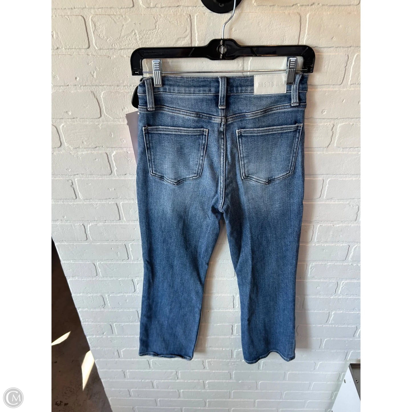 Jeans Straight By Pistola In Blue Denim, Size: 2