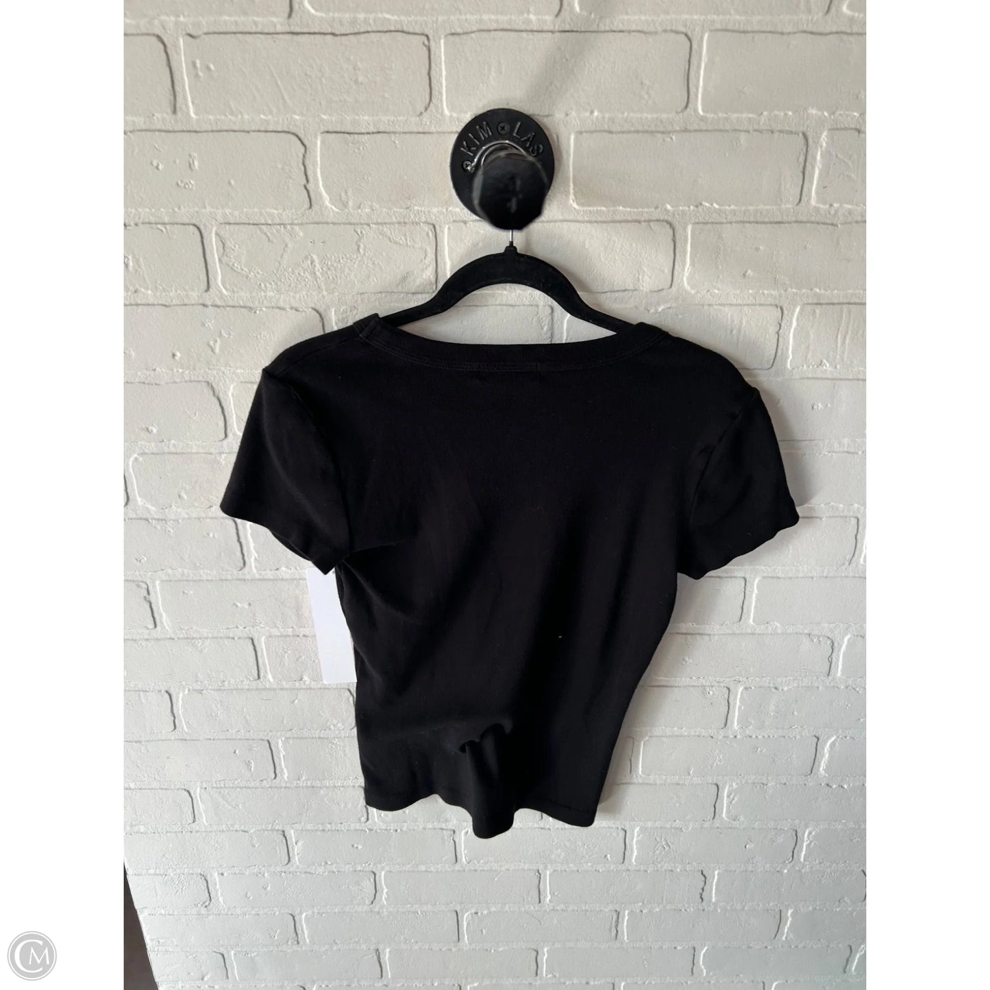 Top Short Sleeve Basic By Michael Stars In Black, Size: S