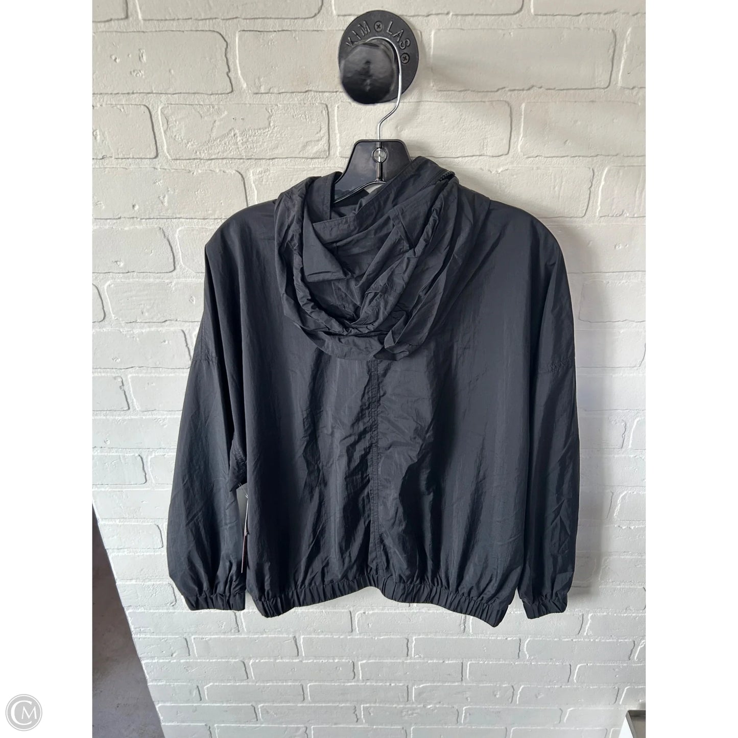 Athletic Jacket By Fabletics In Black, Size: M