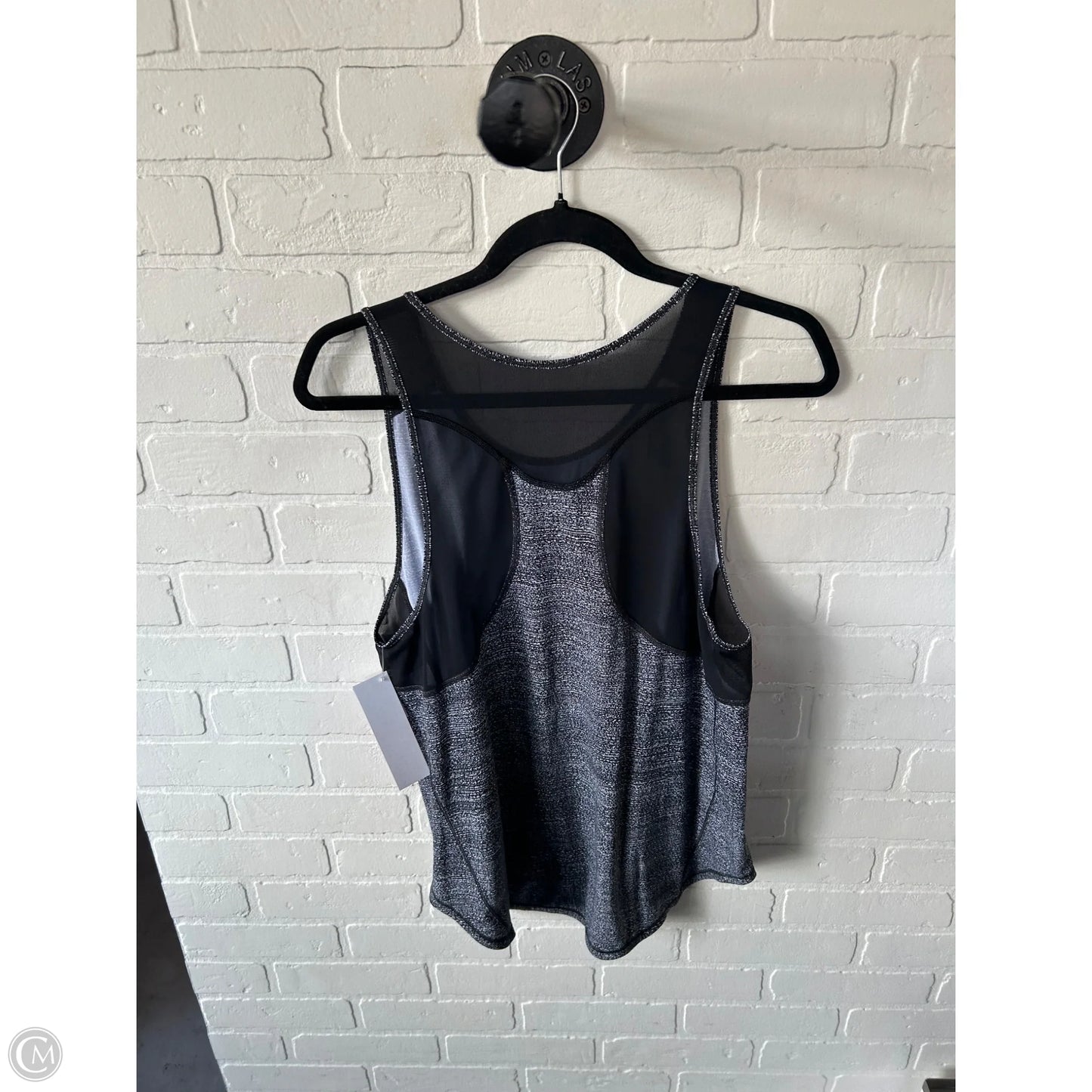 Athletic Tank Top By Lululemon In Black, Size: L