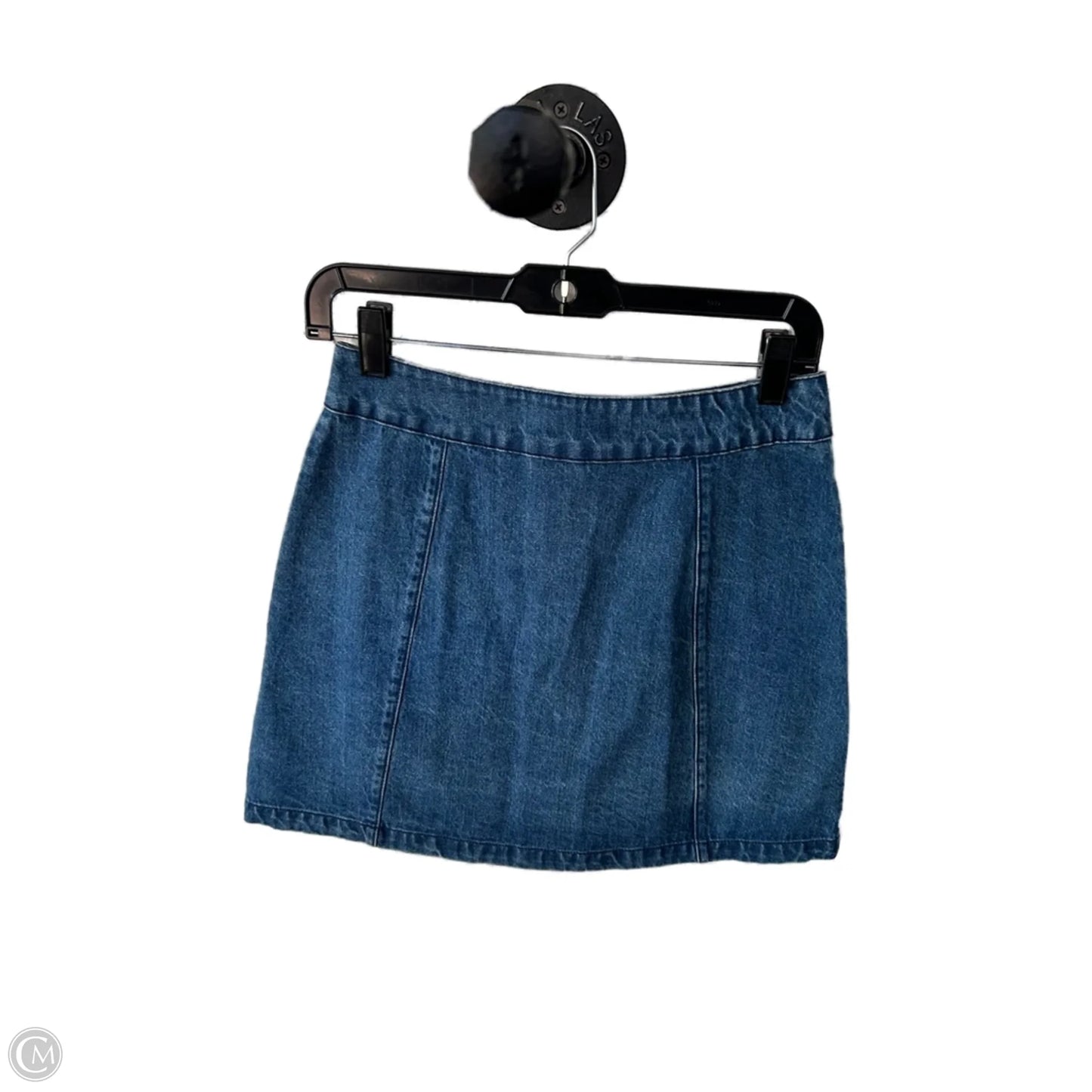 Skirt Mini & Short By Bdg In Blue Denim, Size: 4