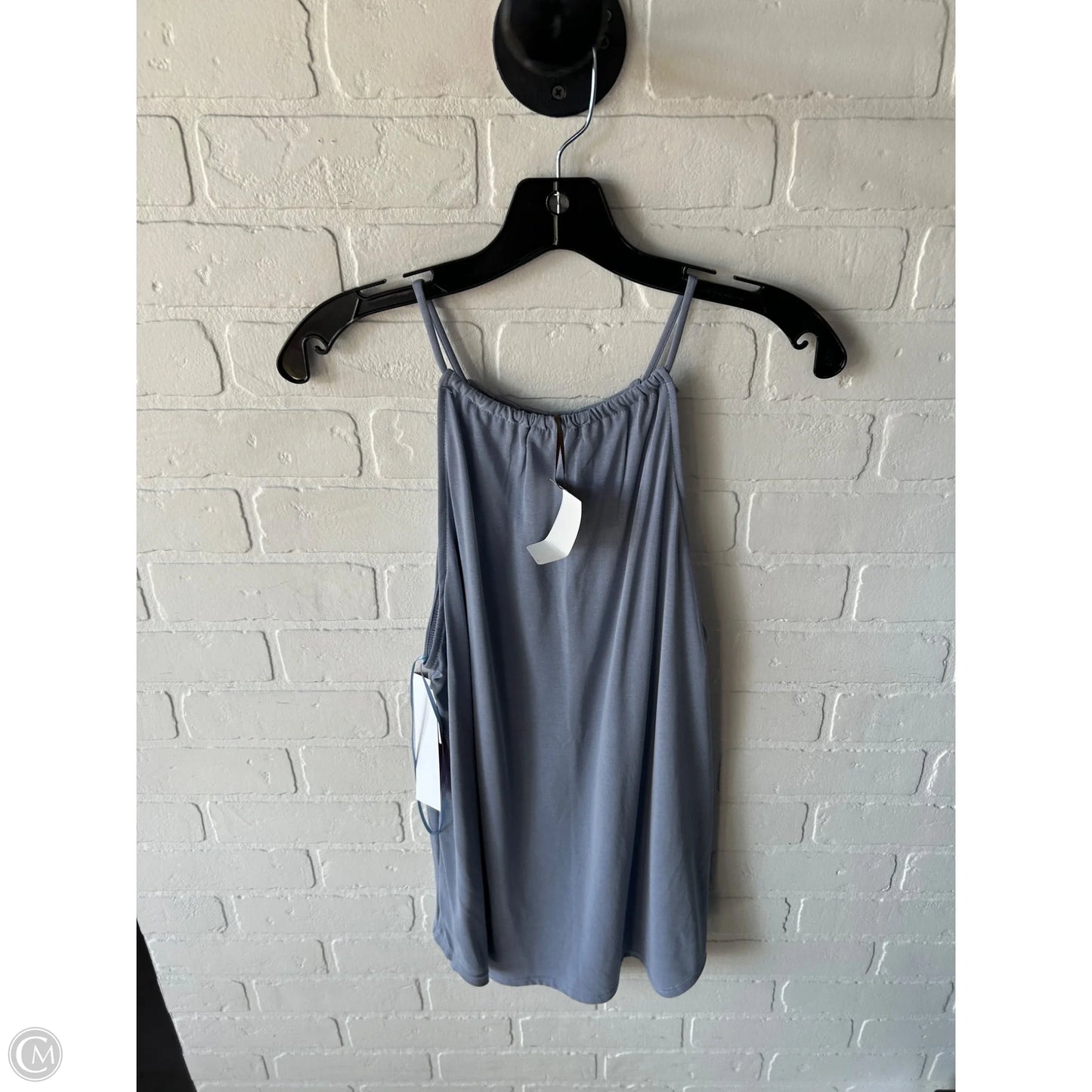 Top Sleeveless By Green Envelope In Blue, Size: M
