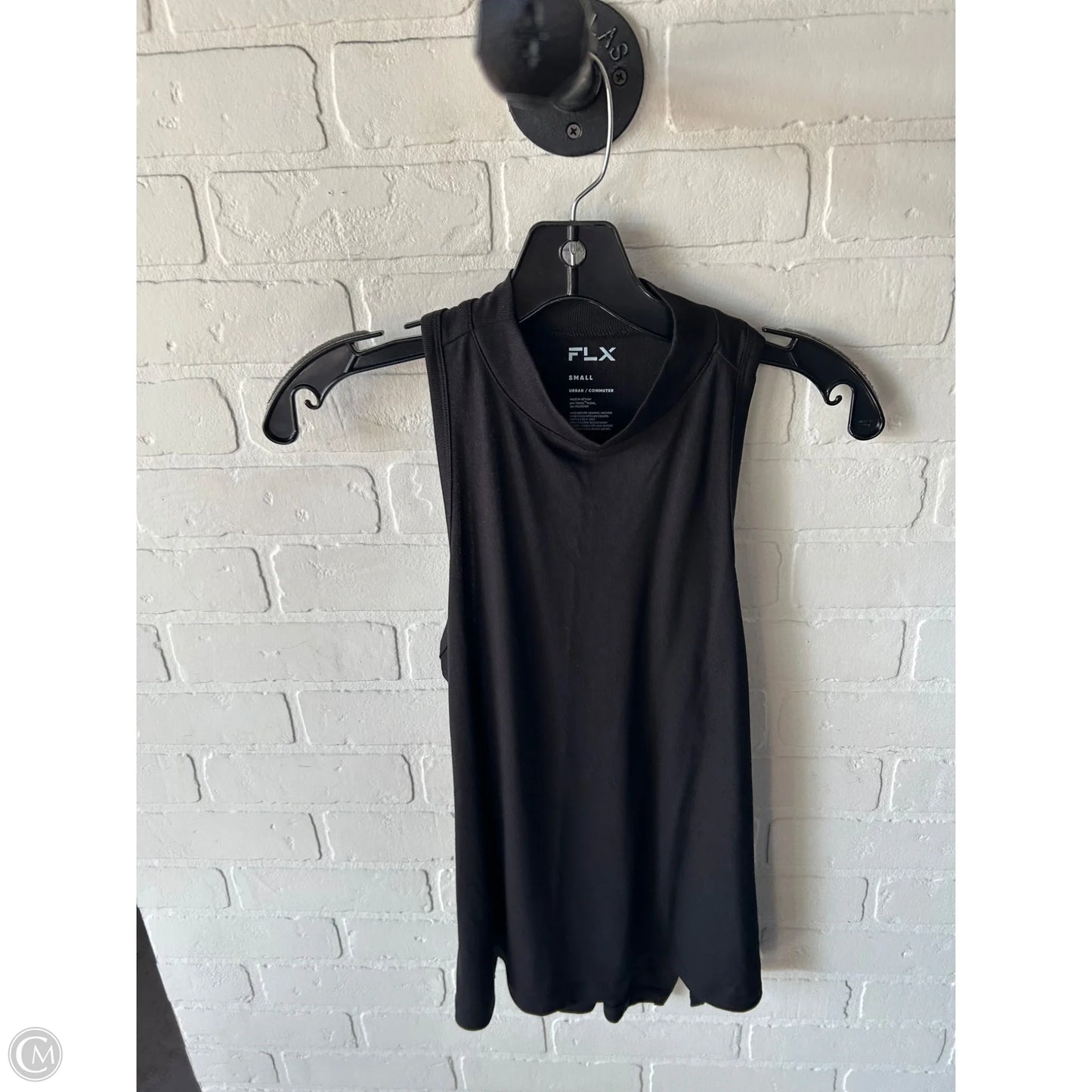 Athletic Tank Top By Flx In Black, Size: S