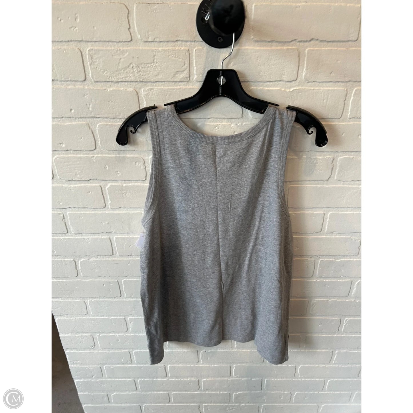 Top Sleeveless Basic By Loft In Grey, Size: M