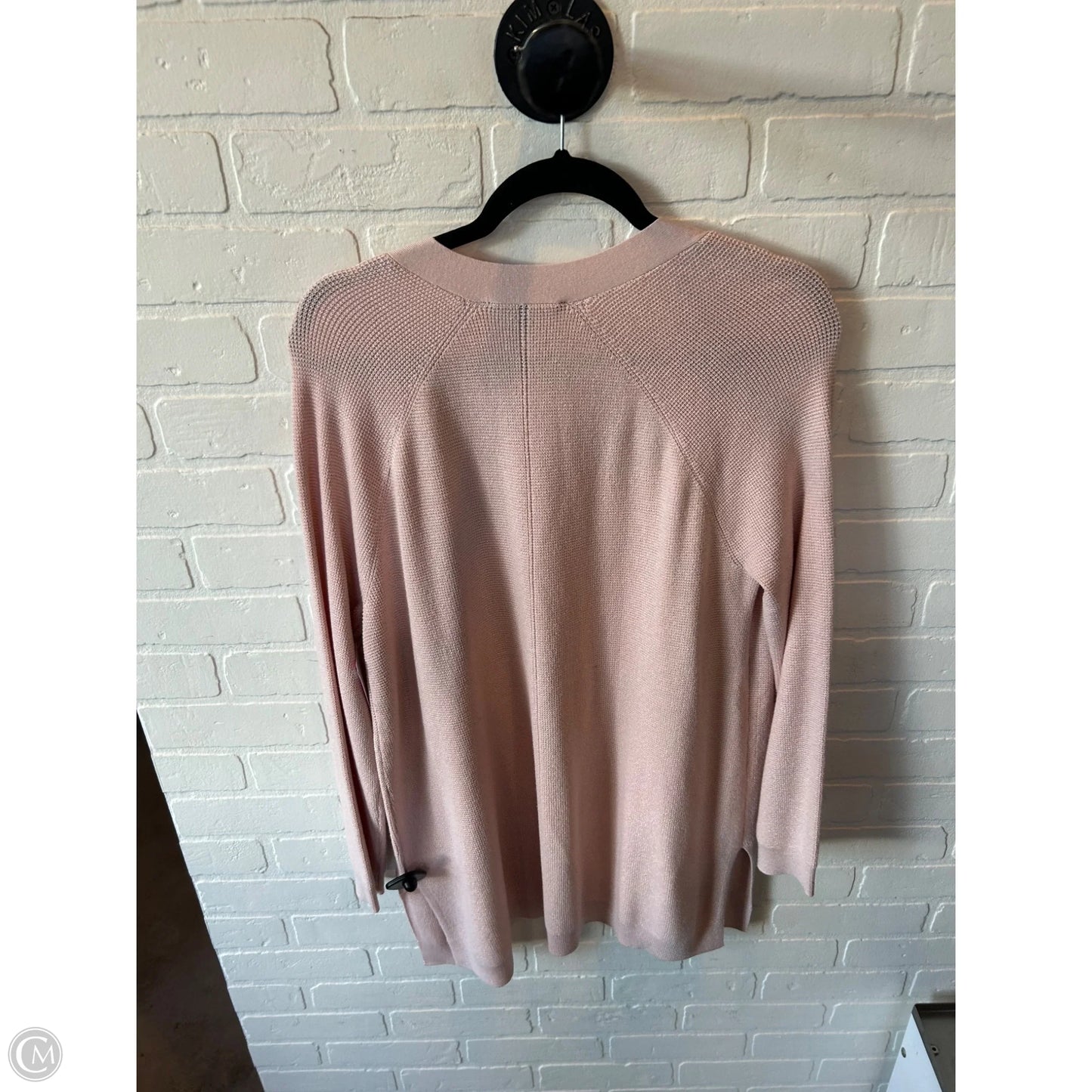 Sweater Cardigan By Cyrus In Pink, Size: Xl