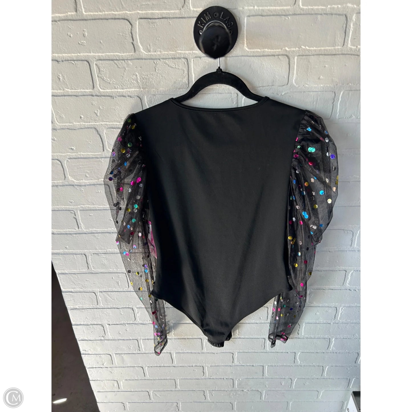 Bodysuit By Clothes Mentor In Black, Size: M