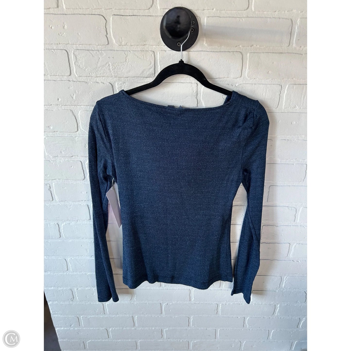 Top Long Sleeve By Michael Stars In Blue, Size: Osfm