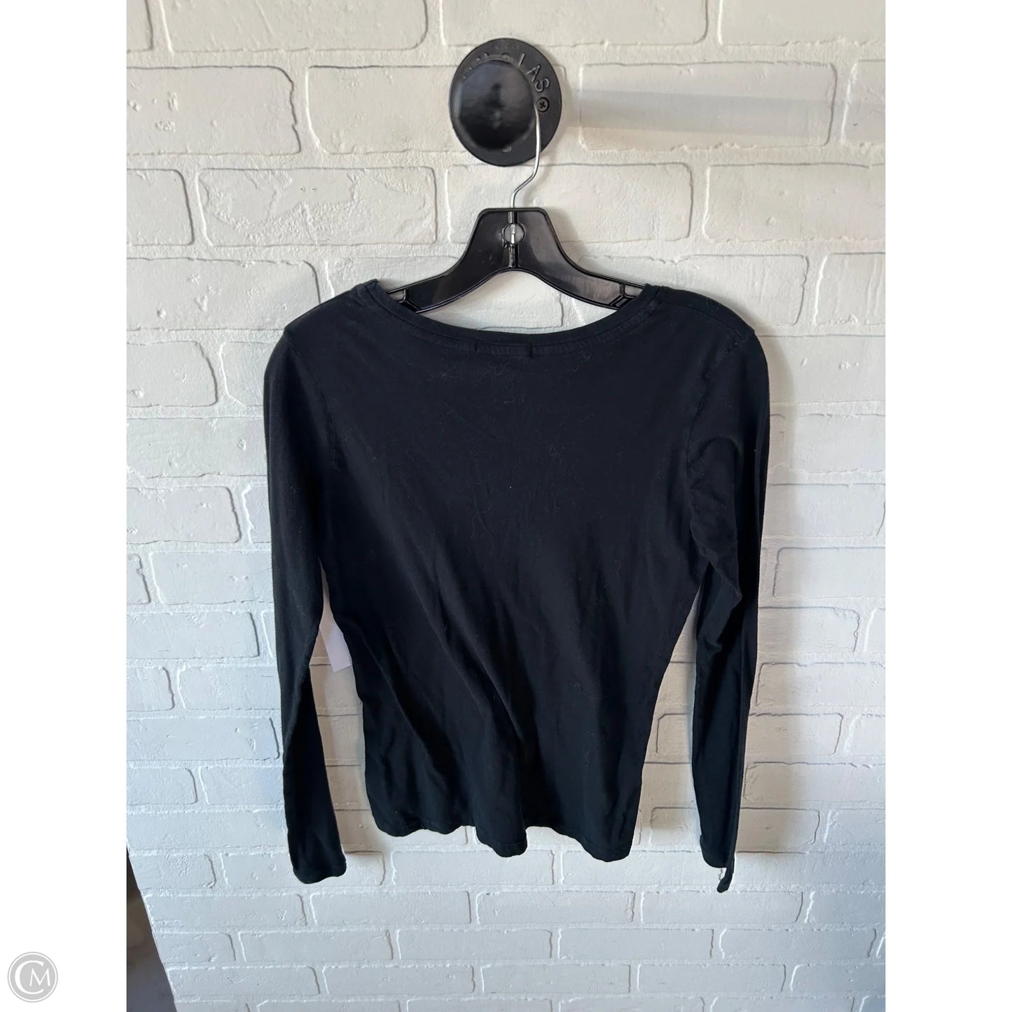 Top Long Sleeve Basic By James Perse In Black, Size: M