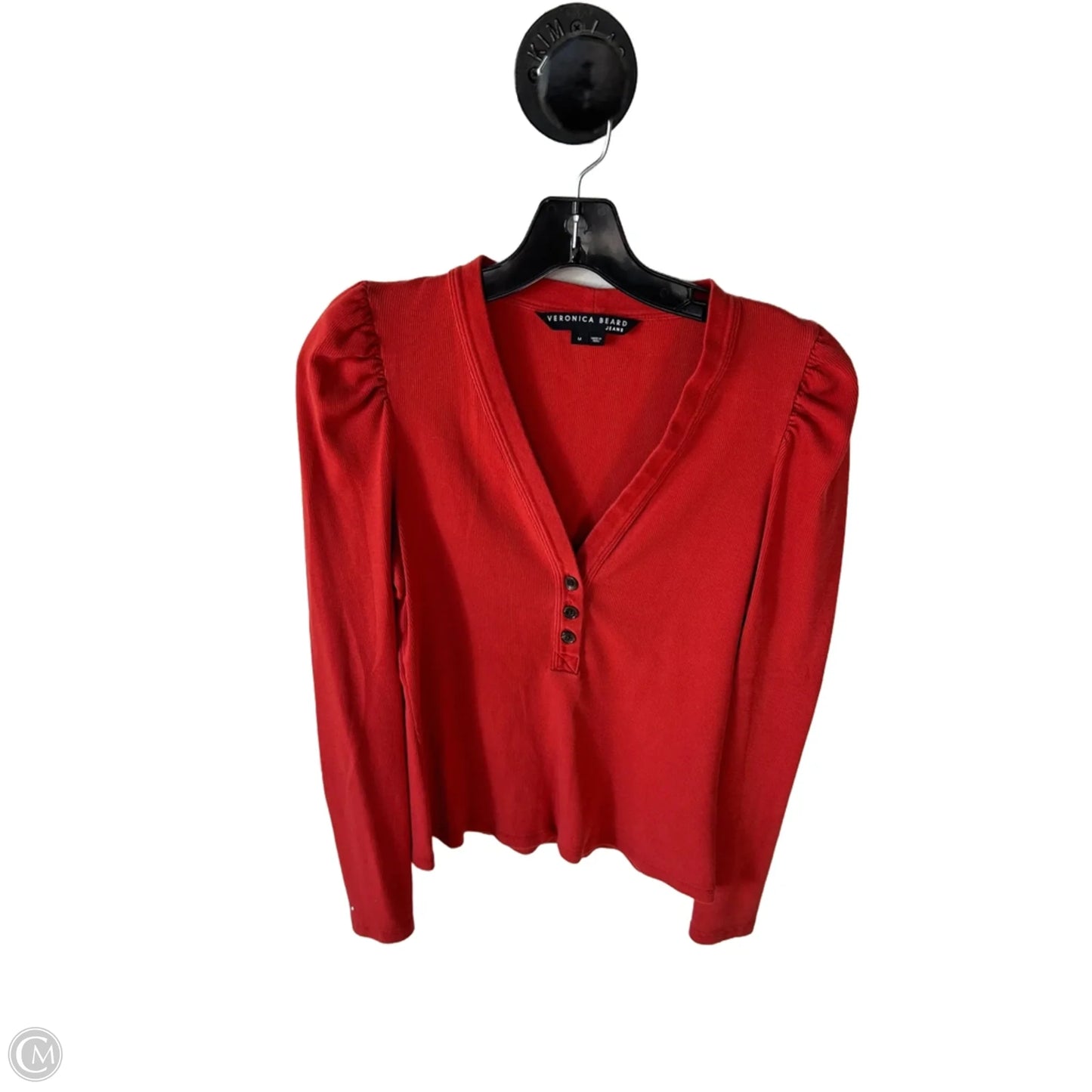 Top Long Sleeve By Veronica Beard In Orange, Size: M