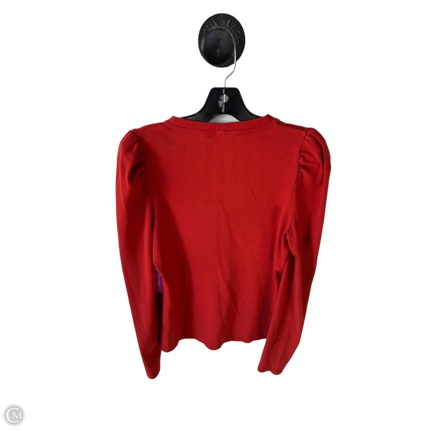 Top Long Sleeve By Veronica Beard In Orange, Size: M