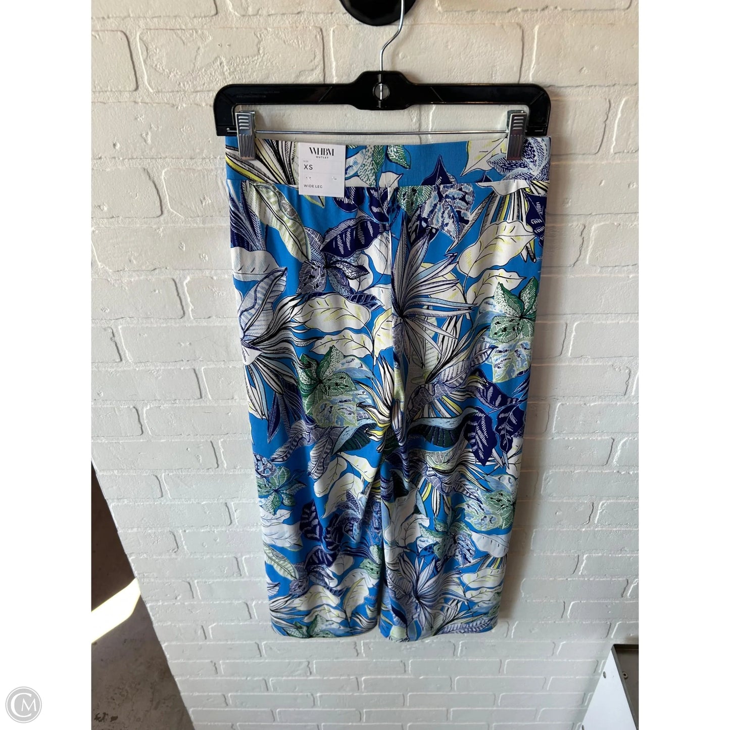 Pants Cropped By White House Black Market In Blue & White, Size: 0