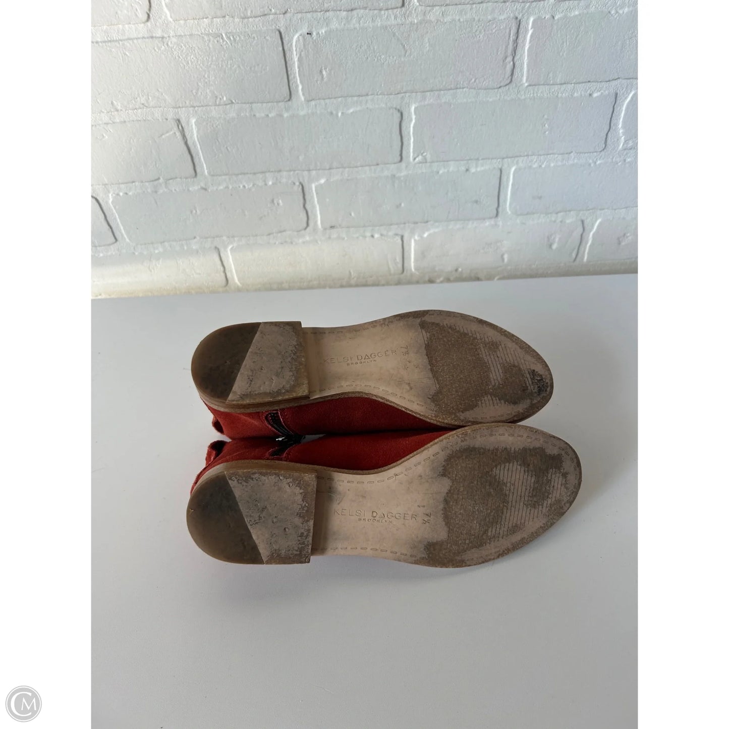 Shoes Flats By Kelsi Dagger In Orange, Size: 7.5